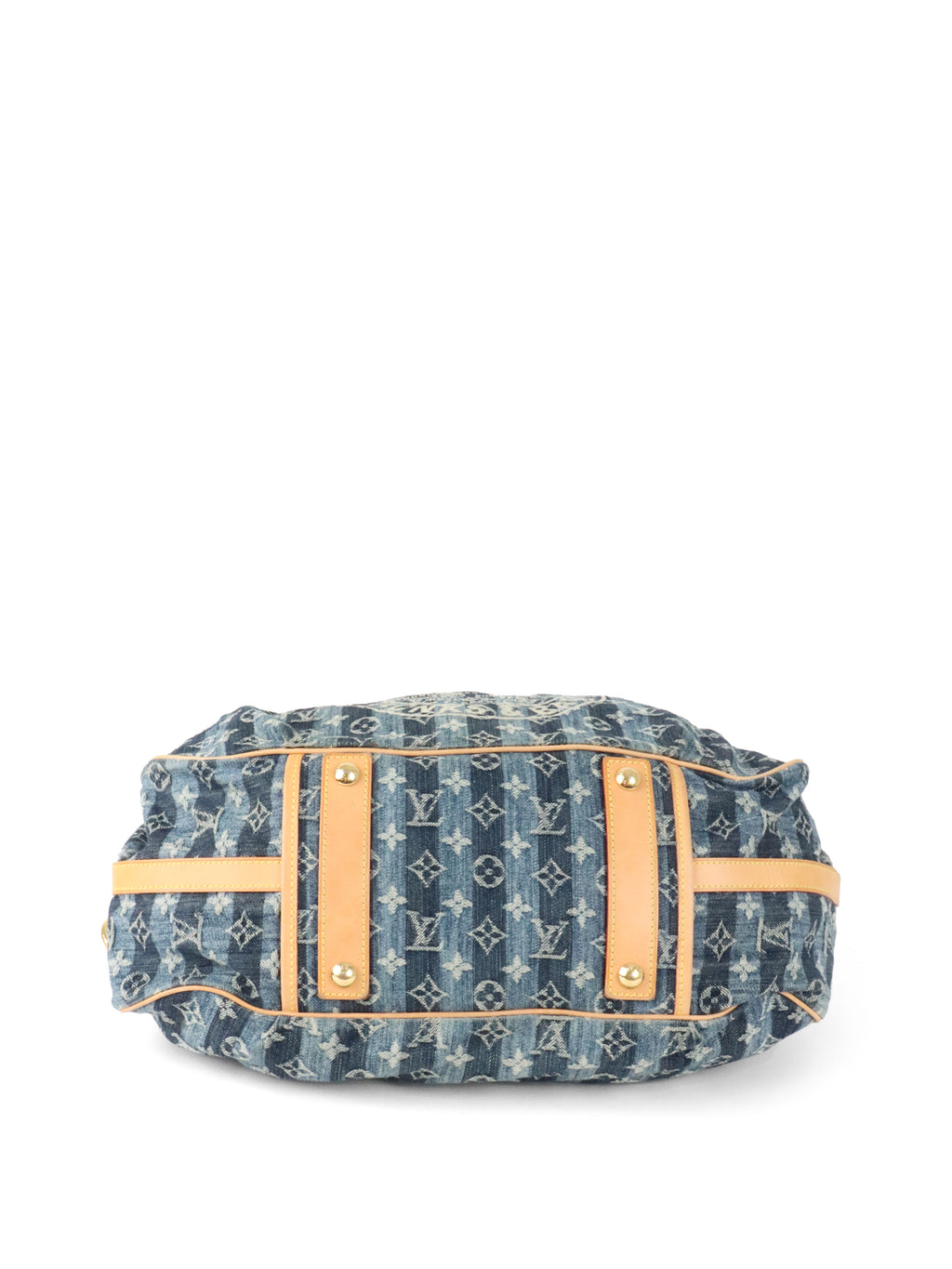 Louis Vuitton Vintage Cabas Raye 2006 Tote Bag.