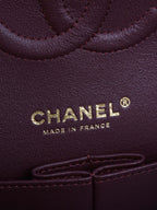 Chanel Black Medium Caviar Classic Flap GHW.