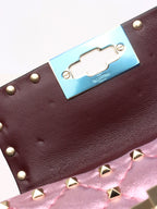 Valentino Electric Pink  Rockstuds Spike Micro Bag