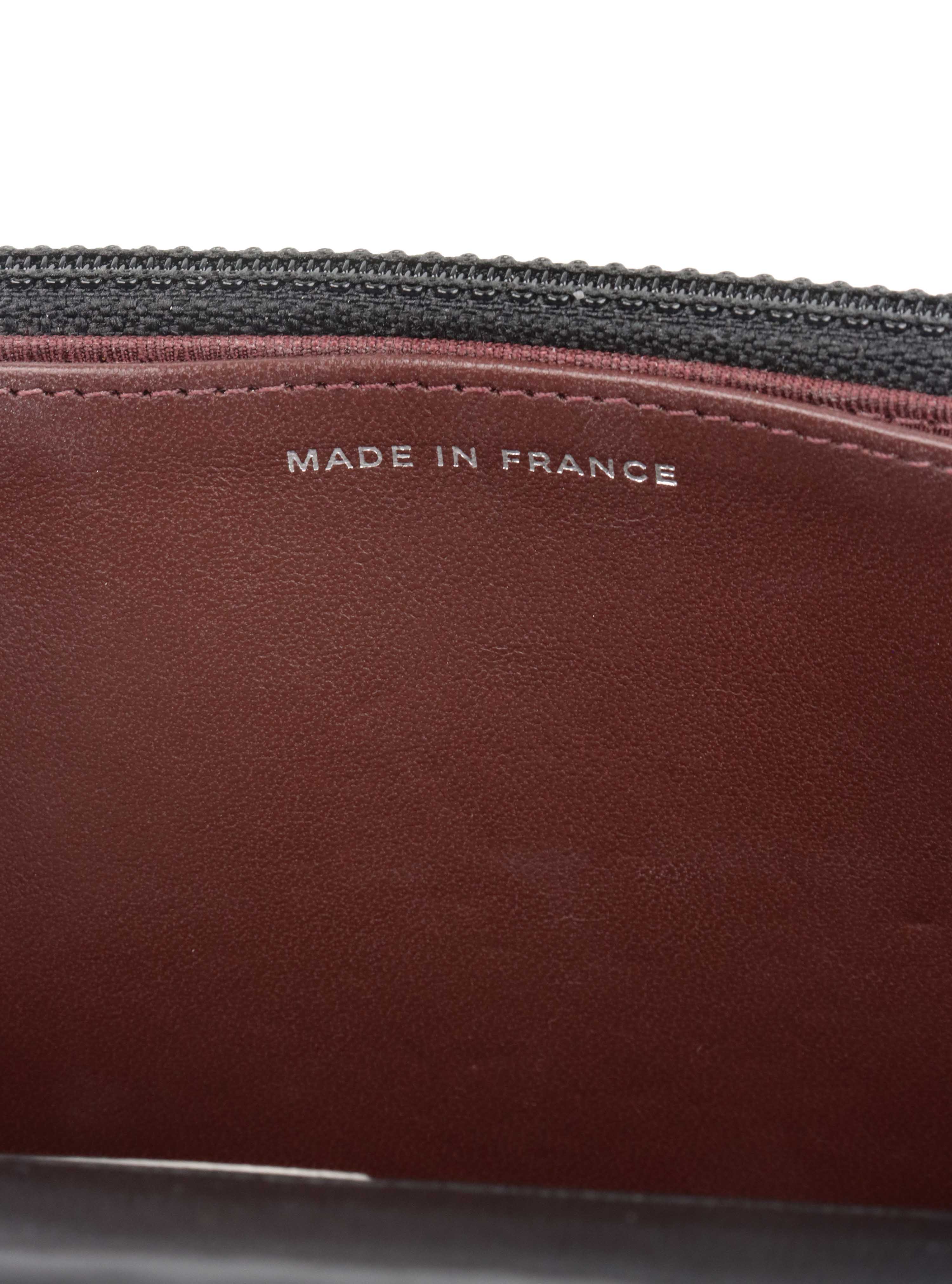 Chanel Black Lambskin Wallet on Chain SHW.