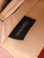 Valentino Garavani Pink Rockstud Cross Body Bag.