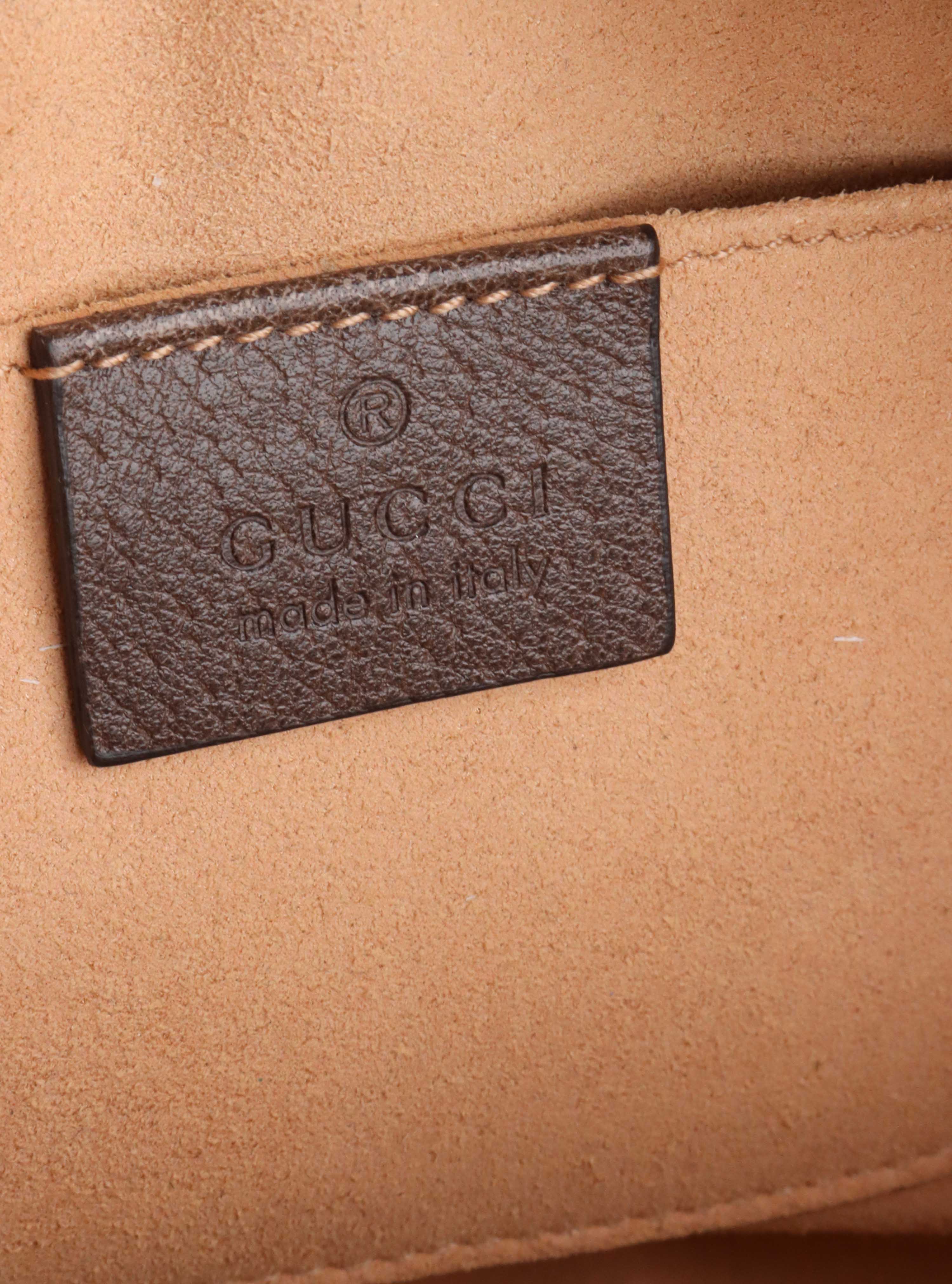 Gucci Ophidia Supreme Belt Bag.