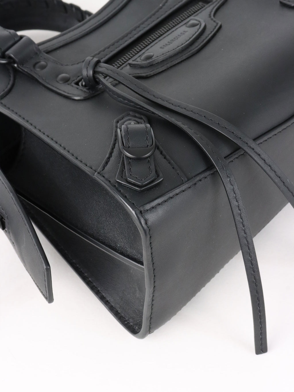 Balenciaga Black Neo Classic Mini City Bag.