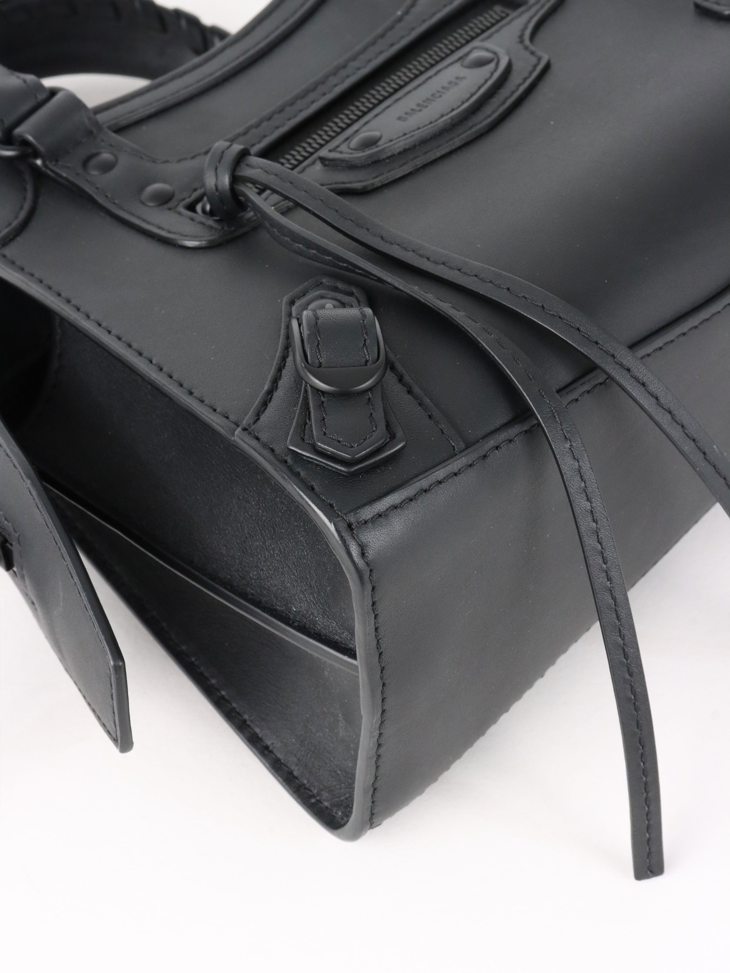 Balenciaga Black Neo Classic Mini City Bag.