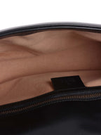 Gucci Black Small Marmont Shoulder Bag.