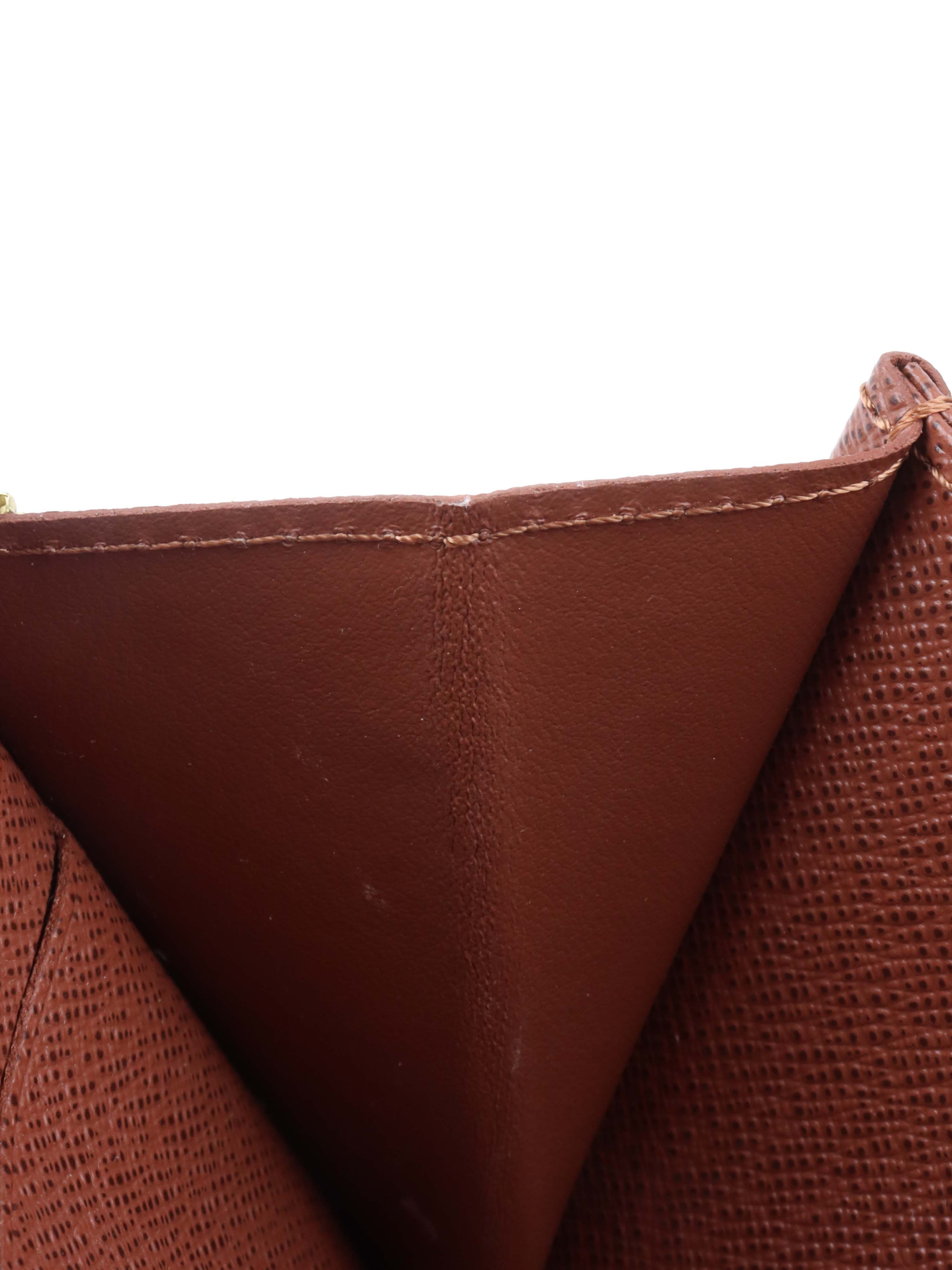 Louis Vuitton Monogram Zippy Long Wallet.