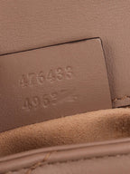 Gucci Dusty Pink Super Mini Marmont Matelasse.