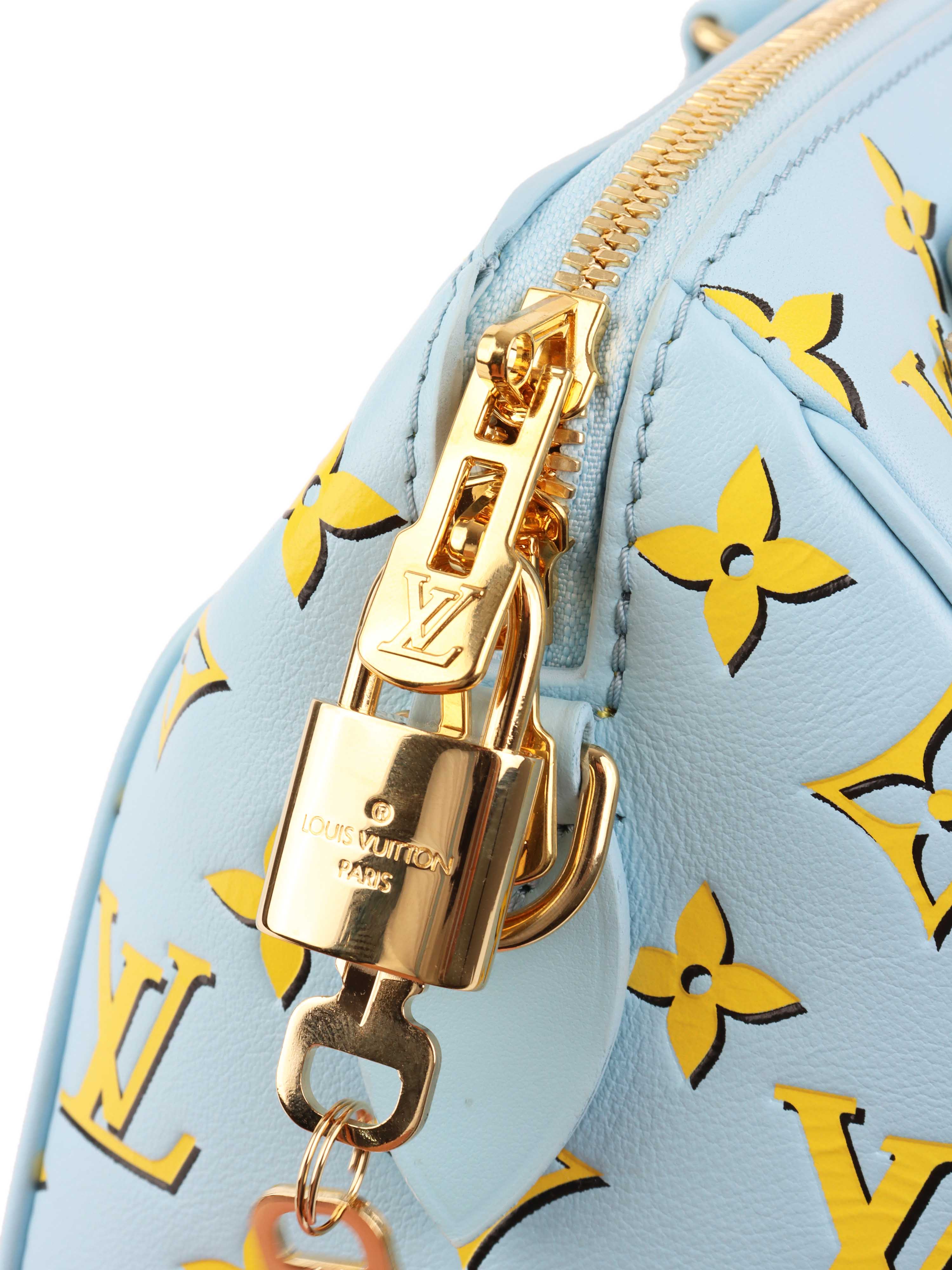 Louis Vuitton Baby Blue Speedy Bandouliere 20.