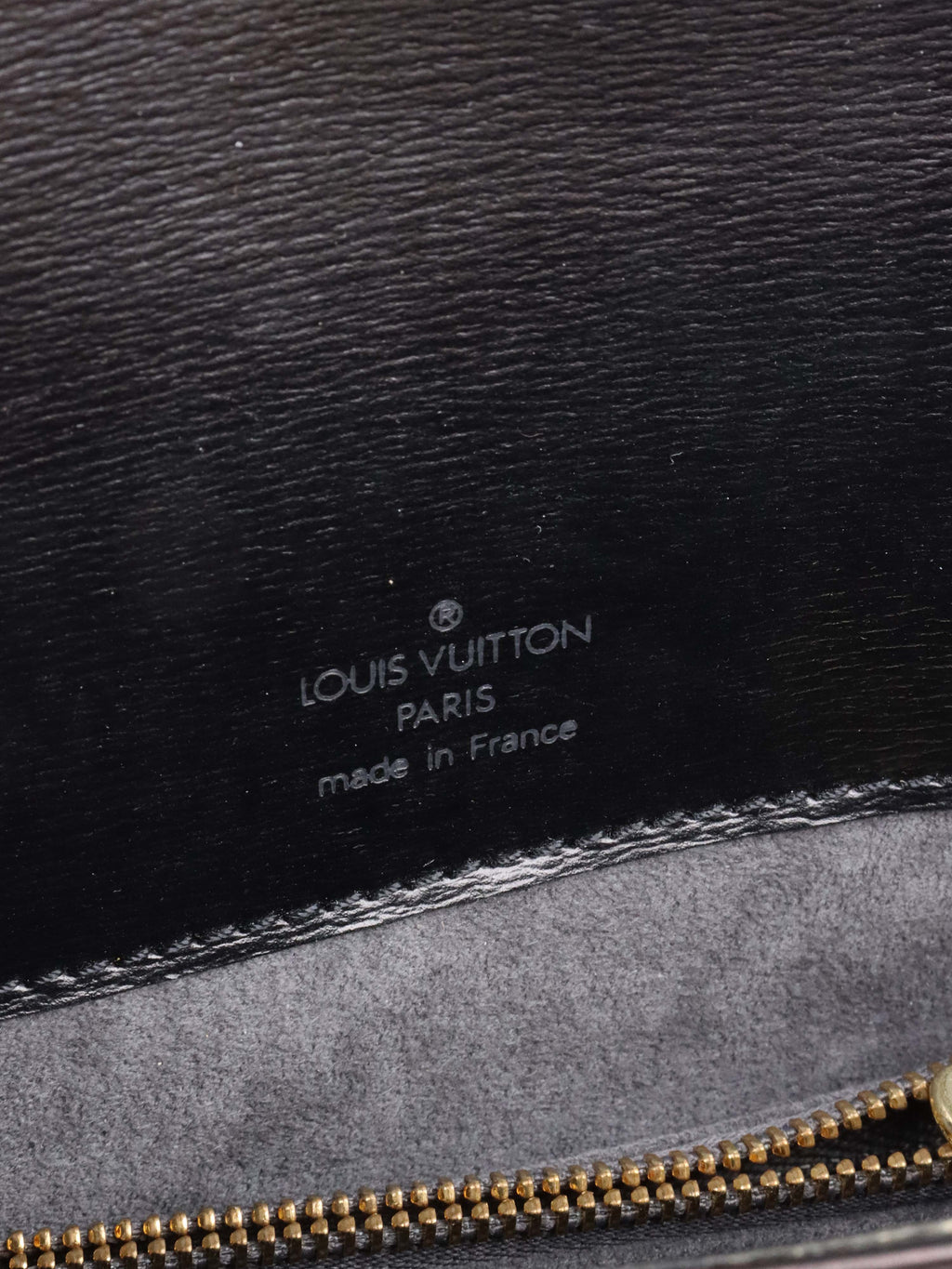 Louis Vuitton Black Bucci Epi Leather Shoulder Bag.
