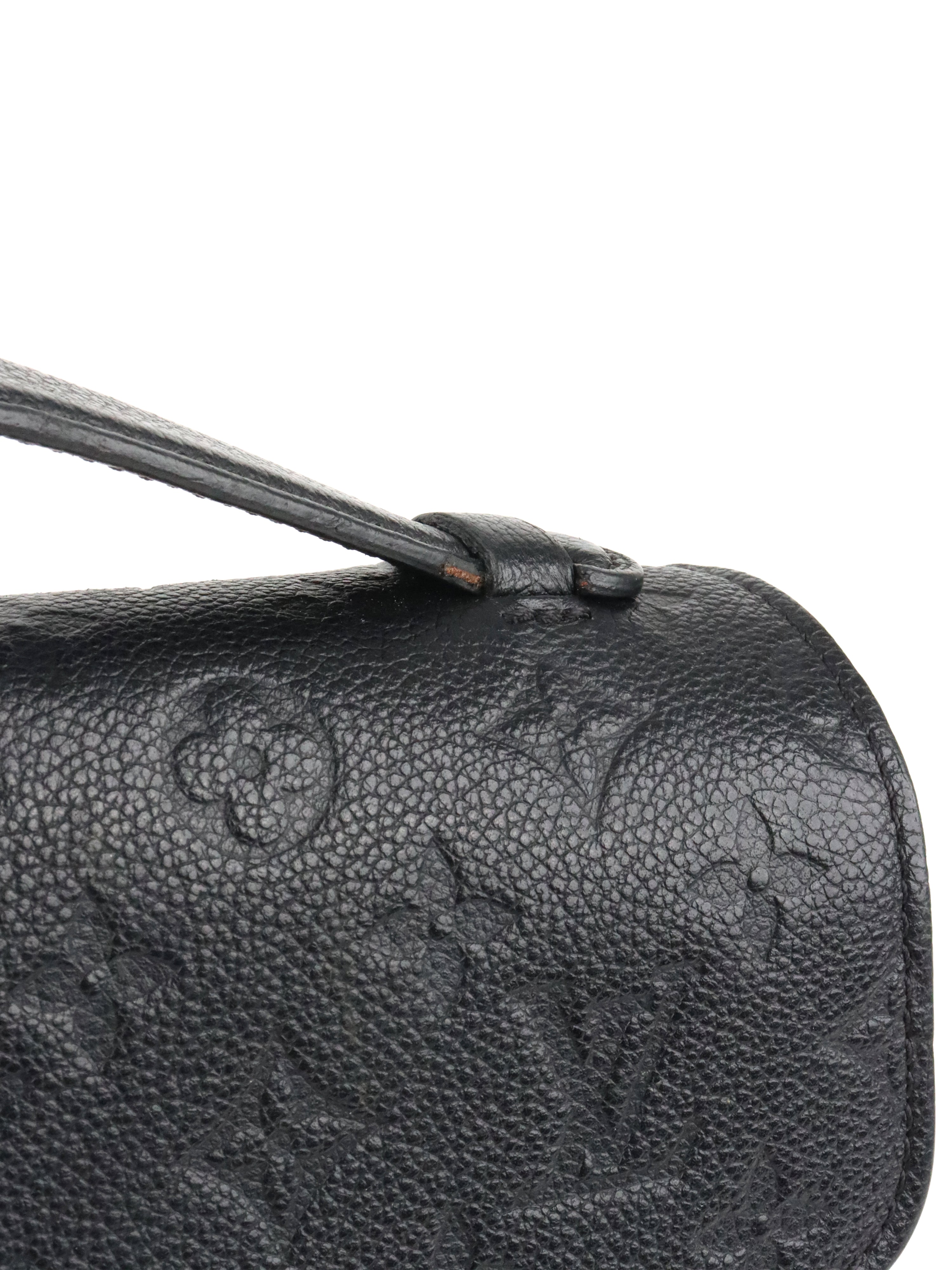 Louis Vuitton Black Pochette Metis