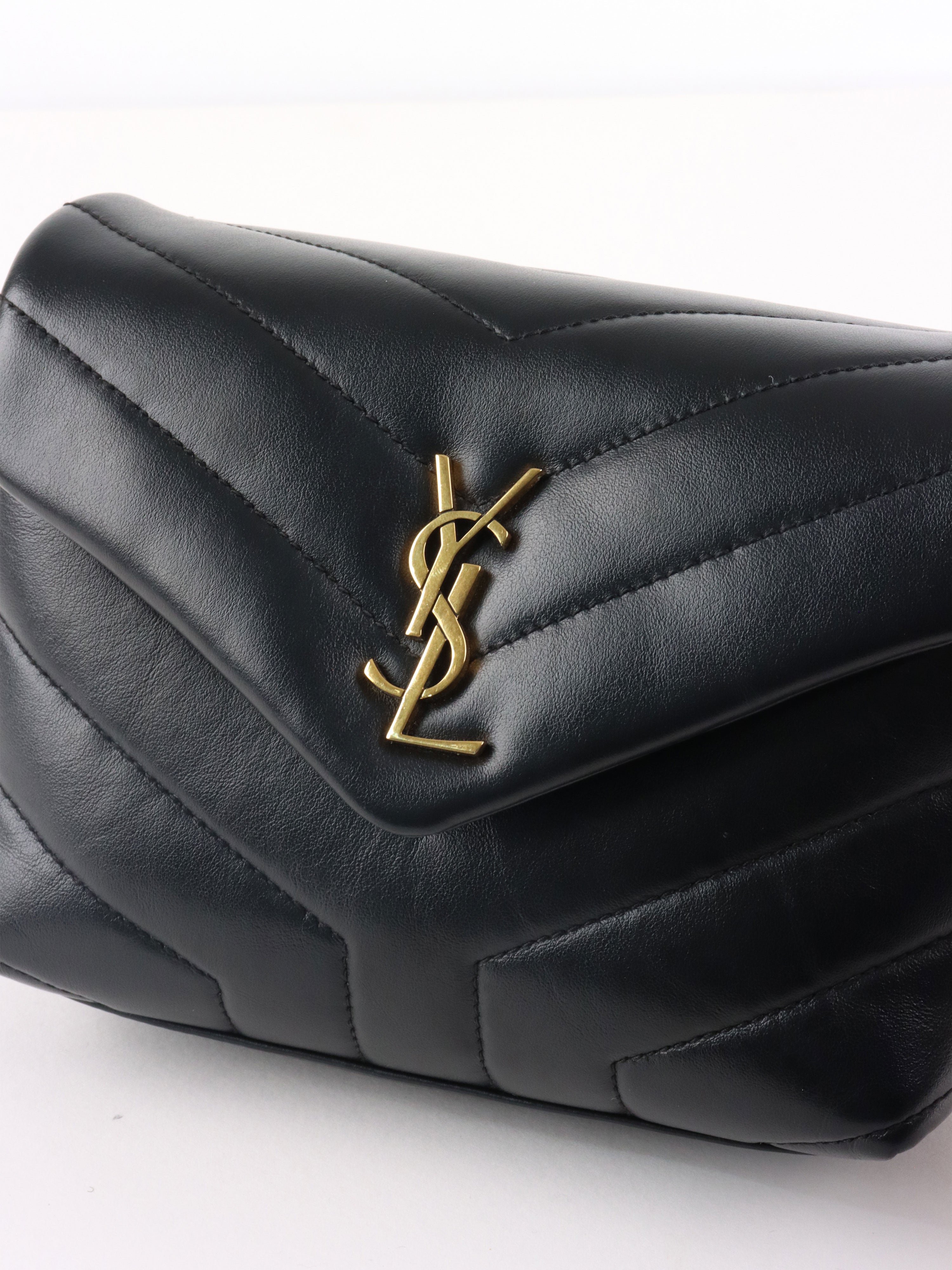 Saint Laurent Black LouLou Toy Bag