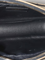 Saint Laurent Monogram All Over Canvas Camera Bag.