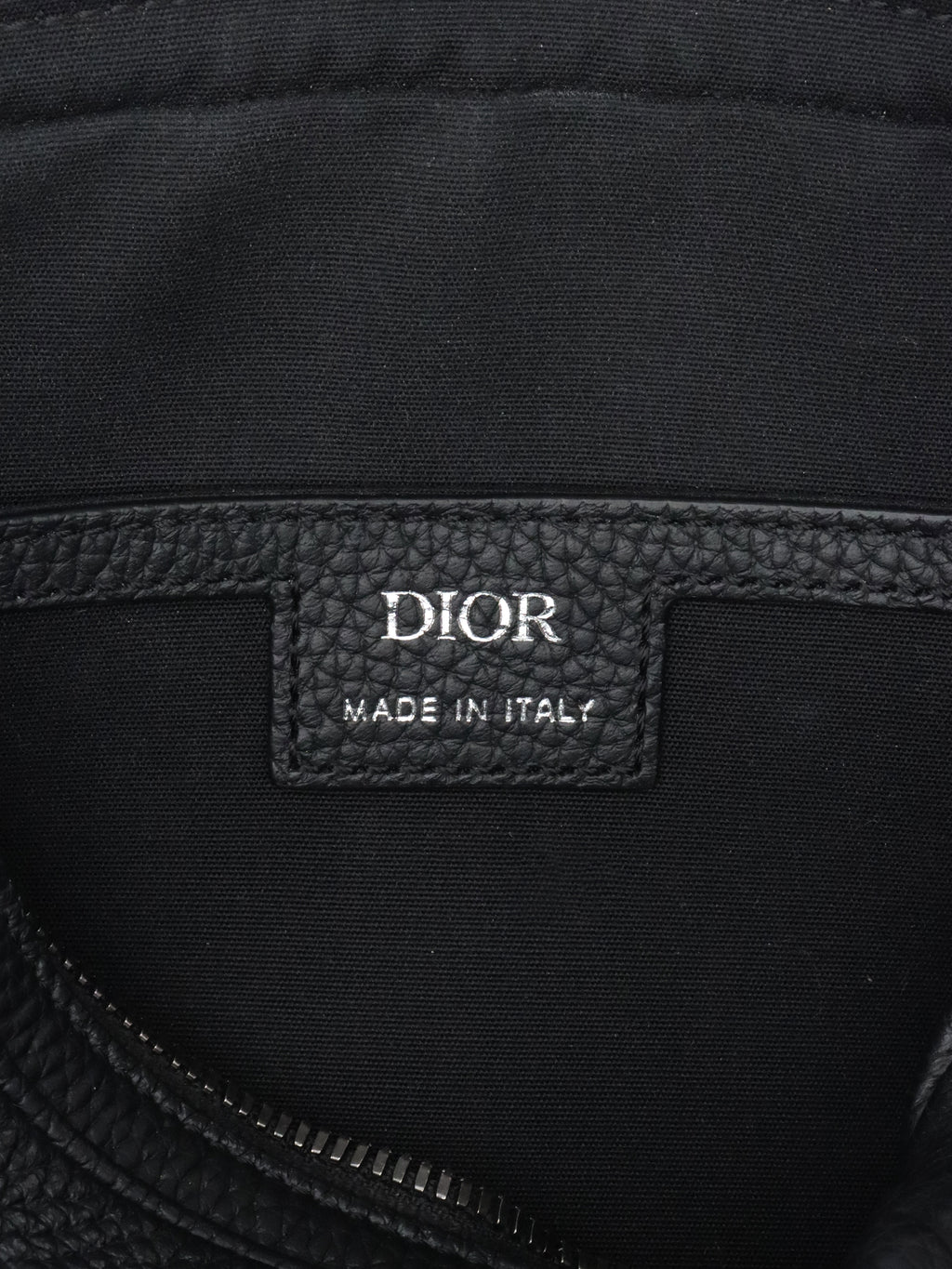 Dior Black Rider Zipped Messenger Bag