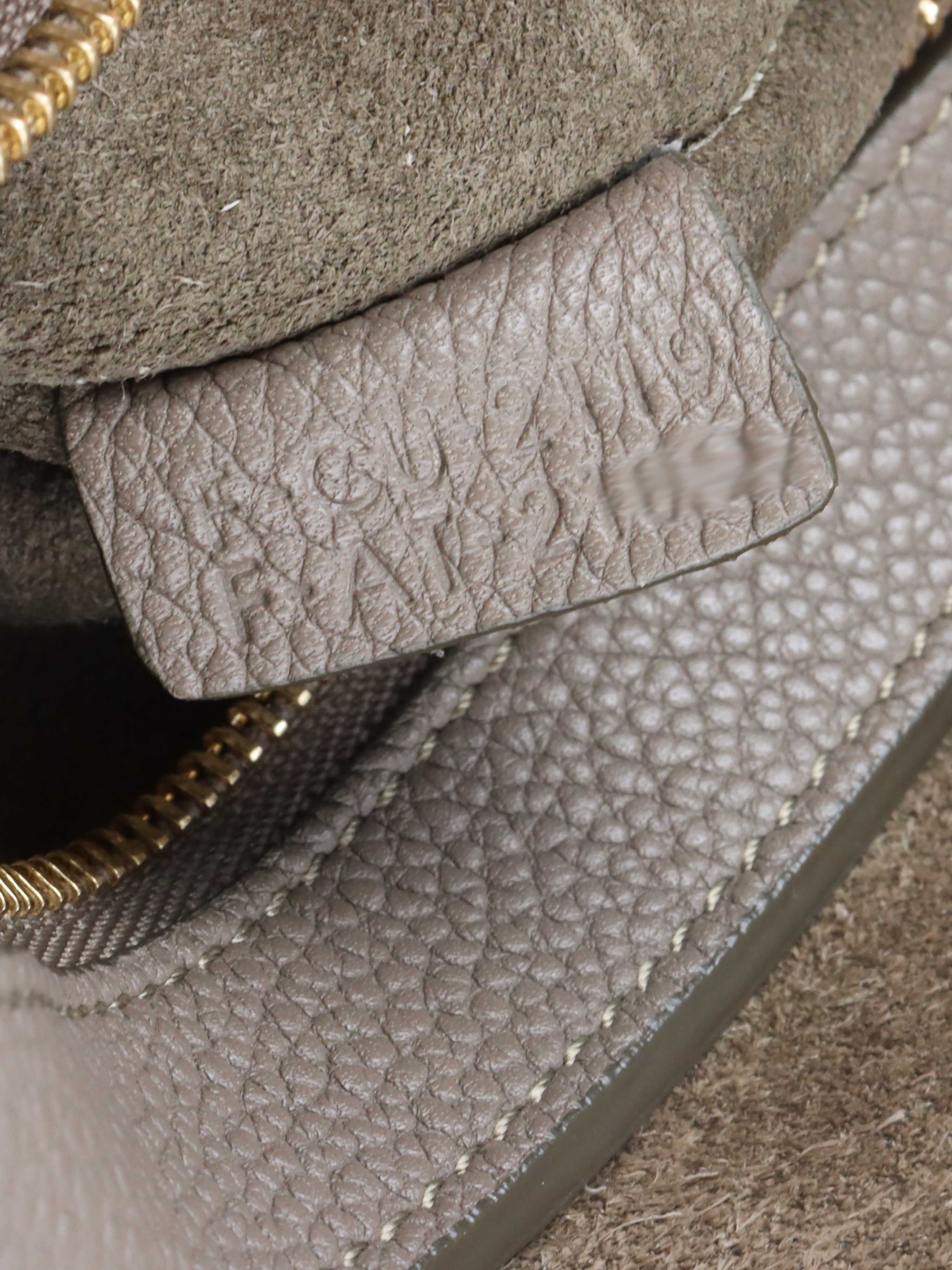 Celine Dark Grey Phantom Tote Bag.