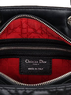 Dior Black Medium Lady Dior Bag