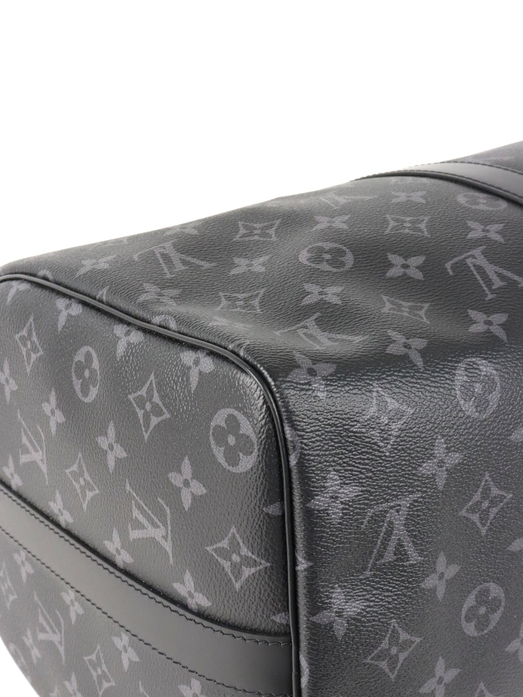 Louis Vuitton Black Keepall Bandouliere 45