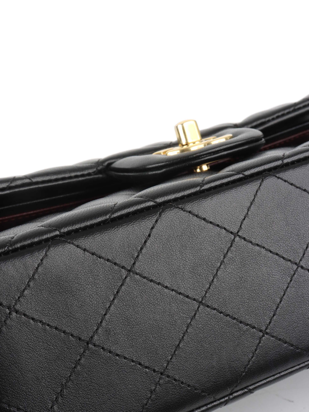 Chanel Small Black Lambskin Classic Flap.