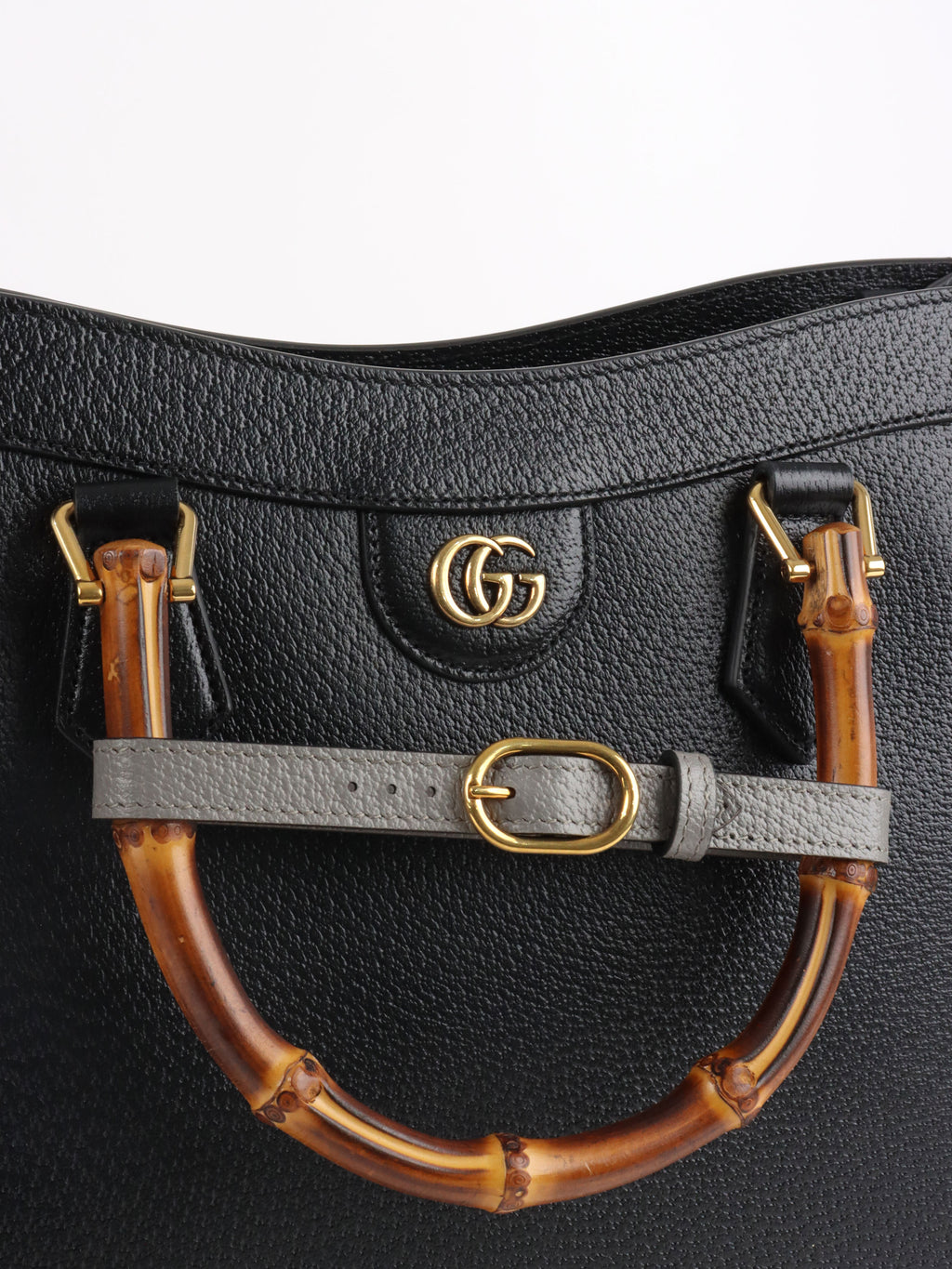 Gucci Black Diana Large Tote Bag