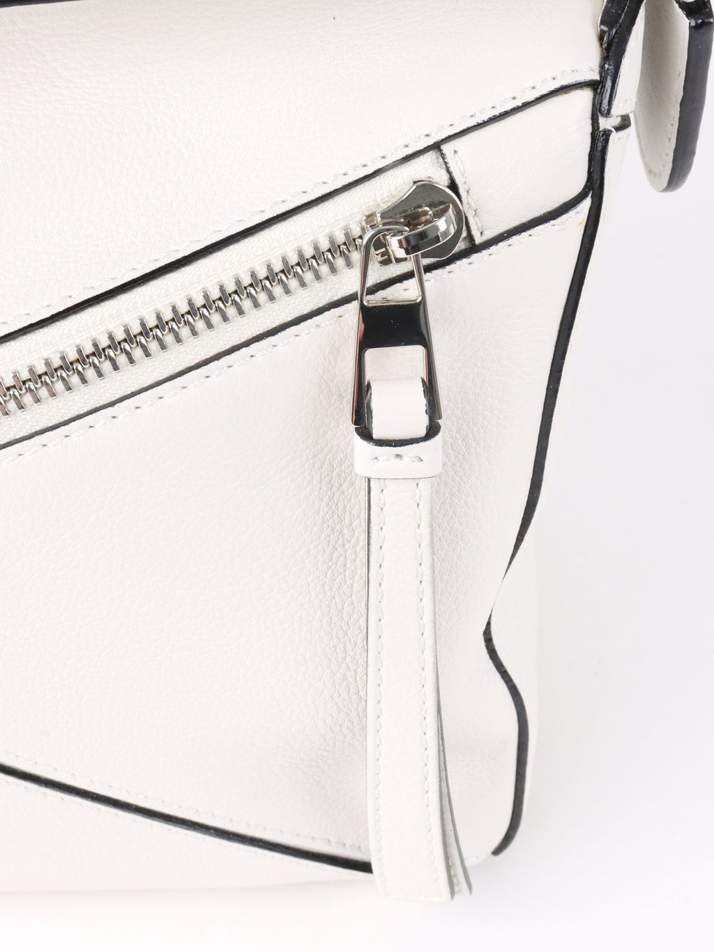 Loewe White Small Puzzle Bag
