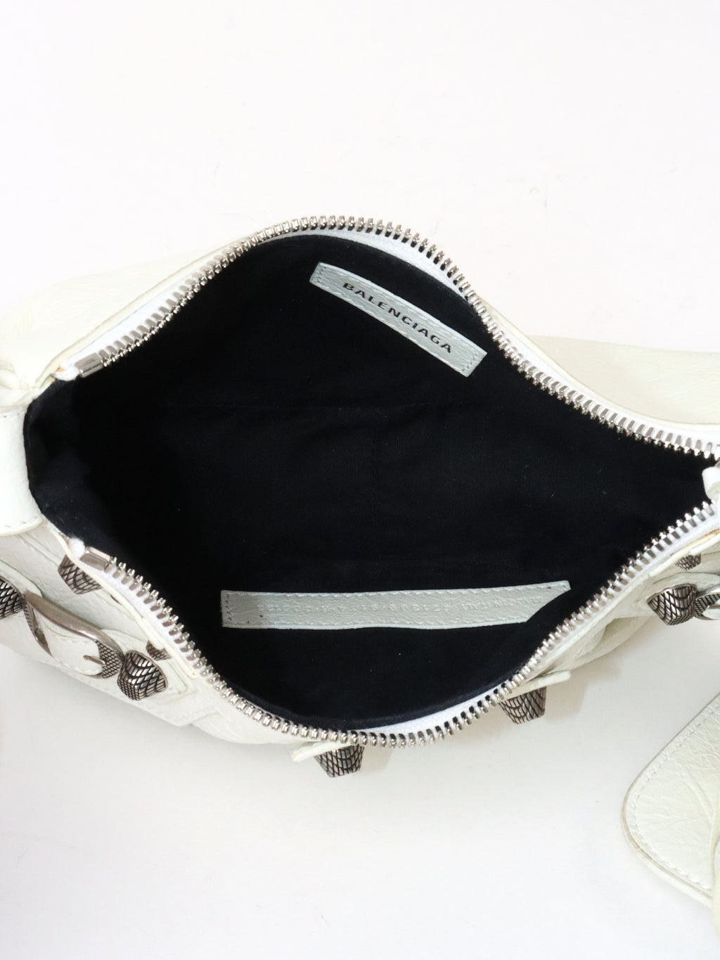 Balenciaga White Le Cagole XS Bag