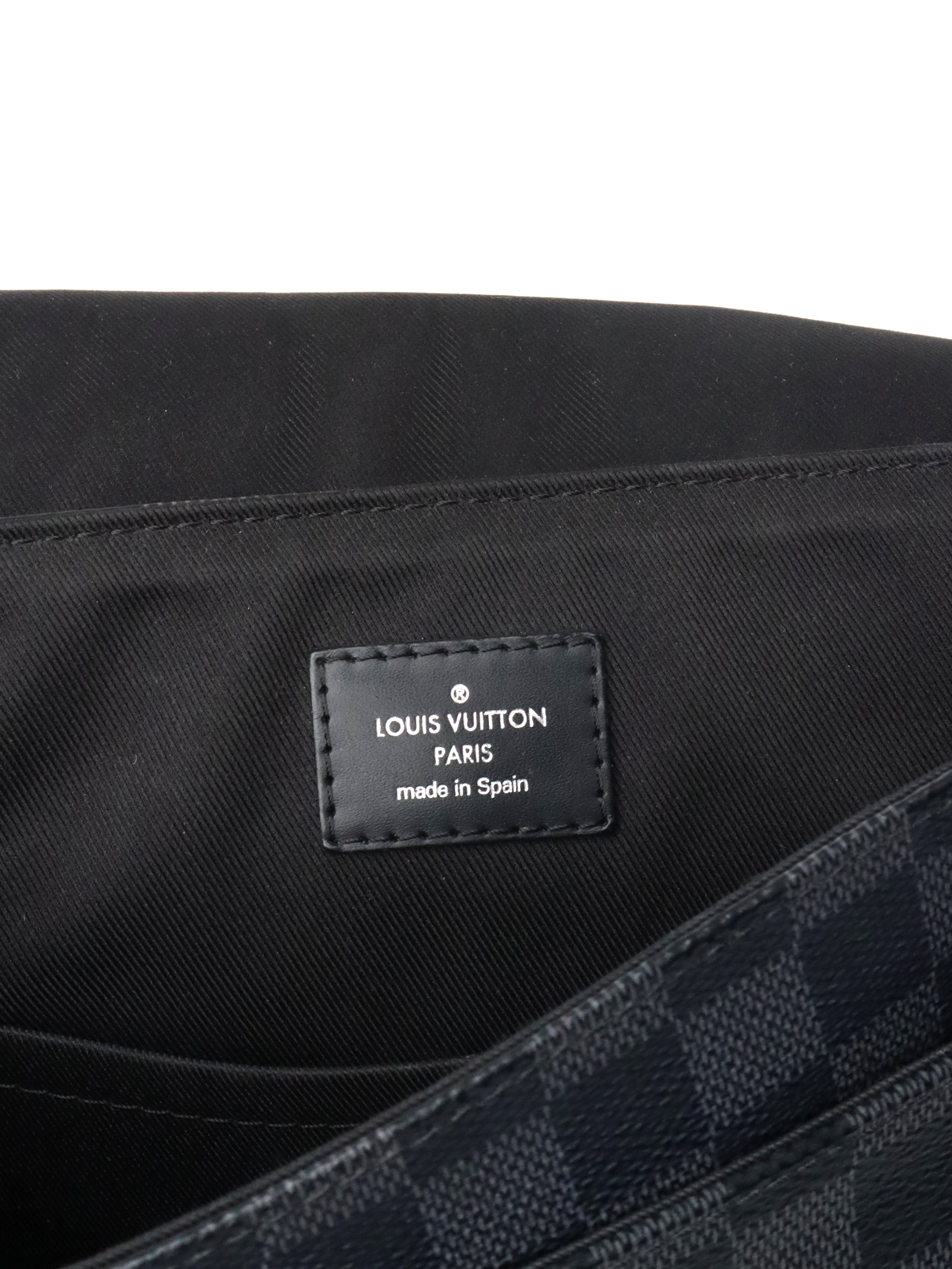 Louis Vuitton District PM Damier Graphite Canvas.