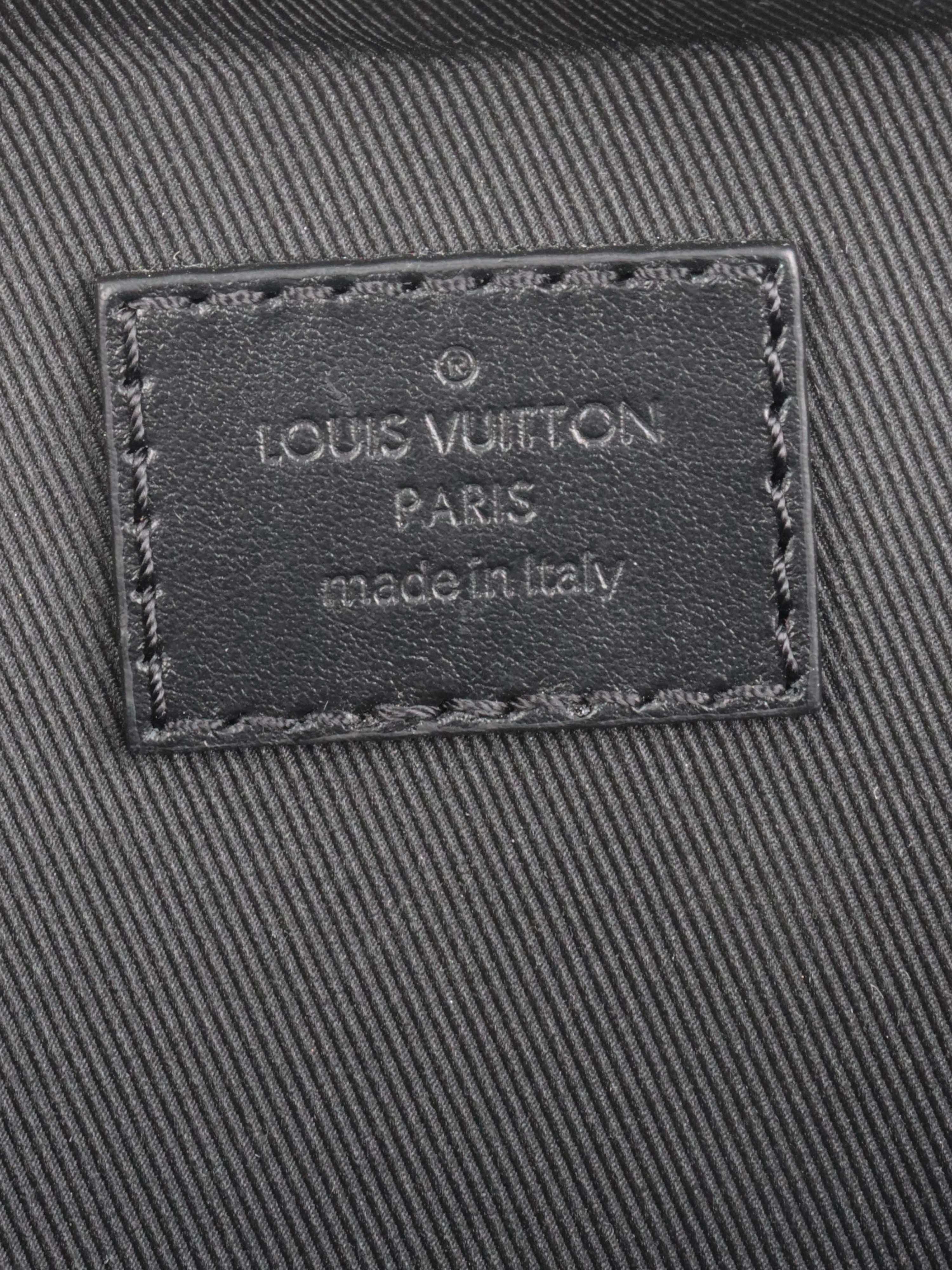 Louis Vuitton Black Handle Soft Trunk.