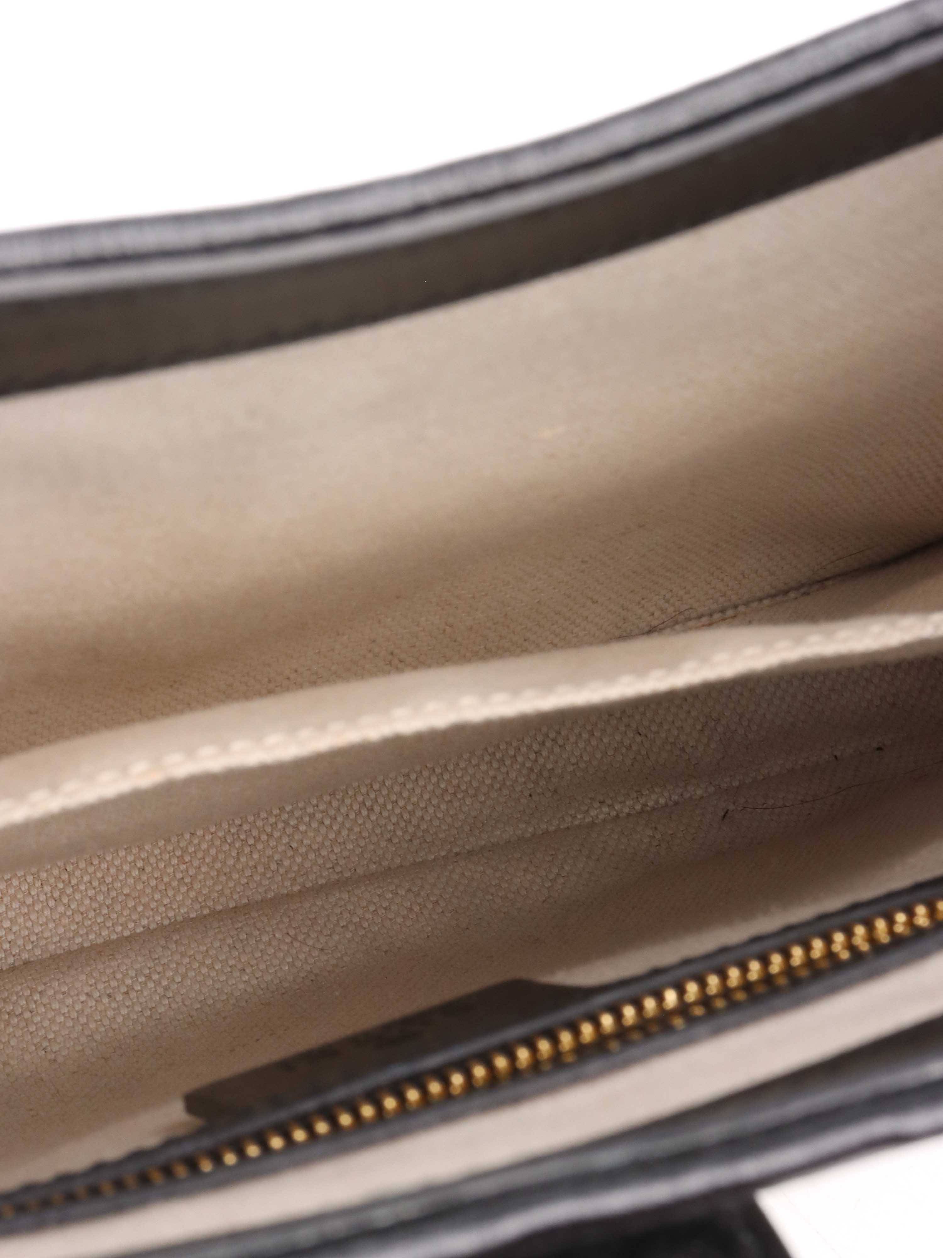 Gucci Azelea Small Black and White Jackie Bag.