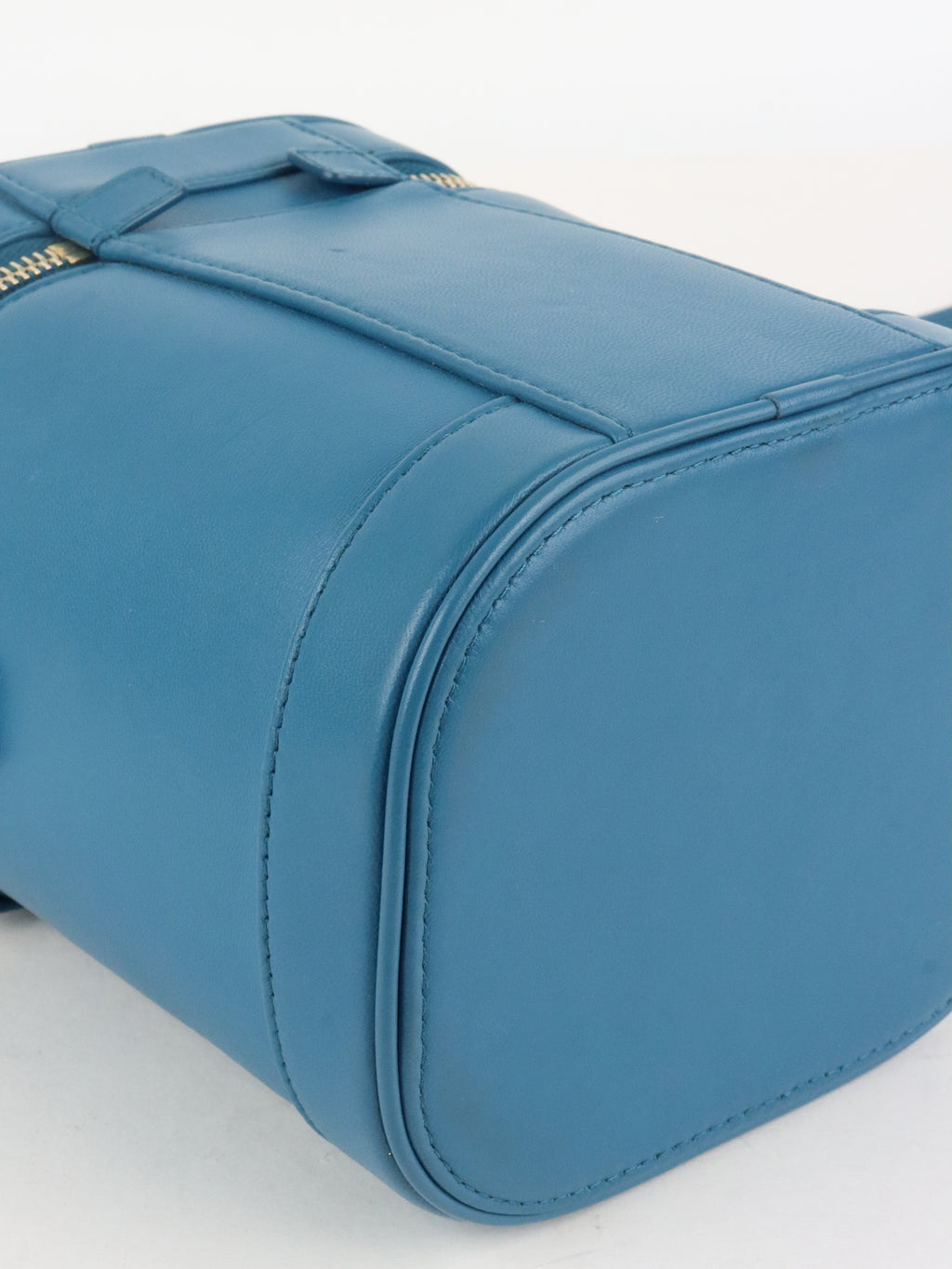 Chanel Blue CC Mania Vanity Case