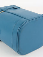 Chanel Blue CC Mania Vanity Case