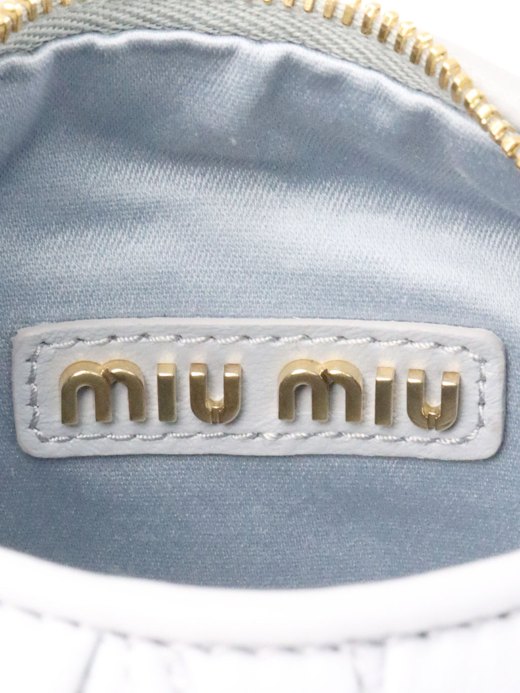 Miu Miu Powder Blue Wander Hobo Mini-Bag