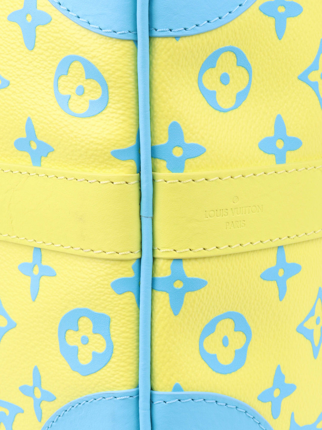 Louis Vuitton Limited Edition Monogram Neon Color Keepall 50.