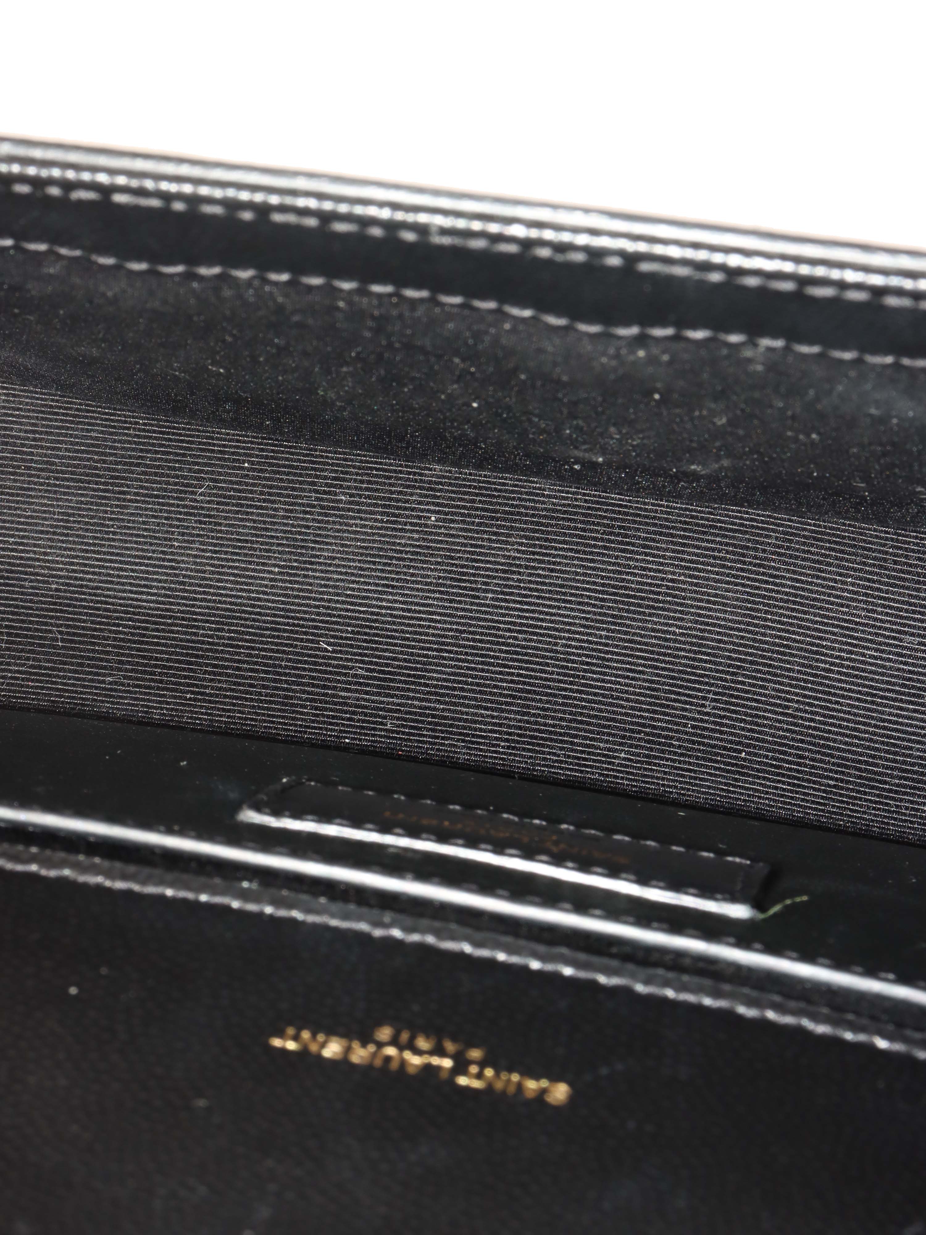 Saint Laurent Black Small Kate Tassel Shoulder Bag