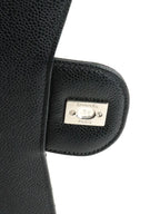 Chanel Black Caviar Jumbo Classic Flap SHW