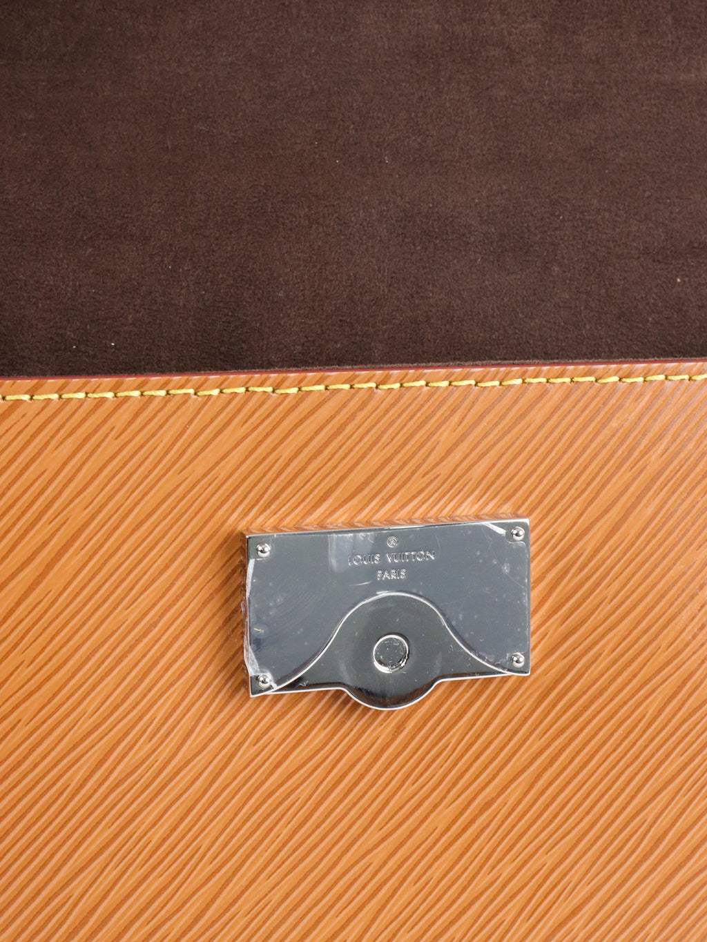 Louis Vuitton Gold Miel Epi Leather Cluny Mini Top Handle Bag