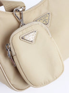 Prada Beige Re-edition 2005 Re-Nylon Bag