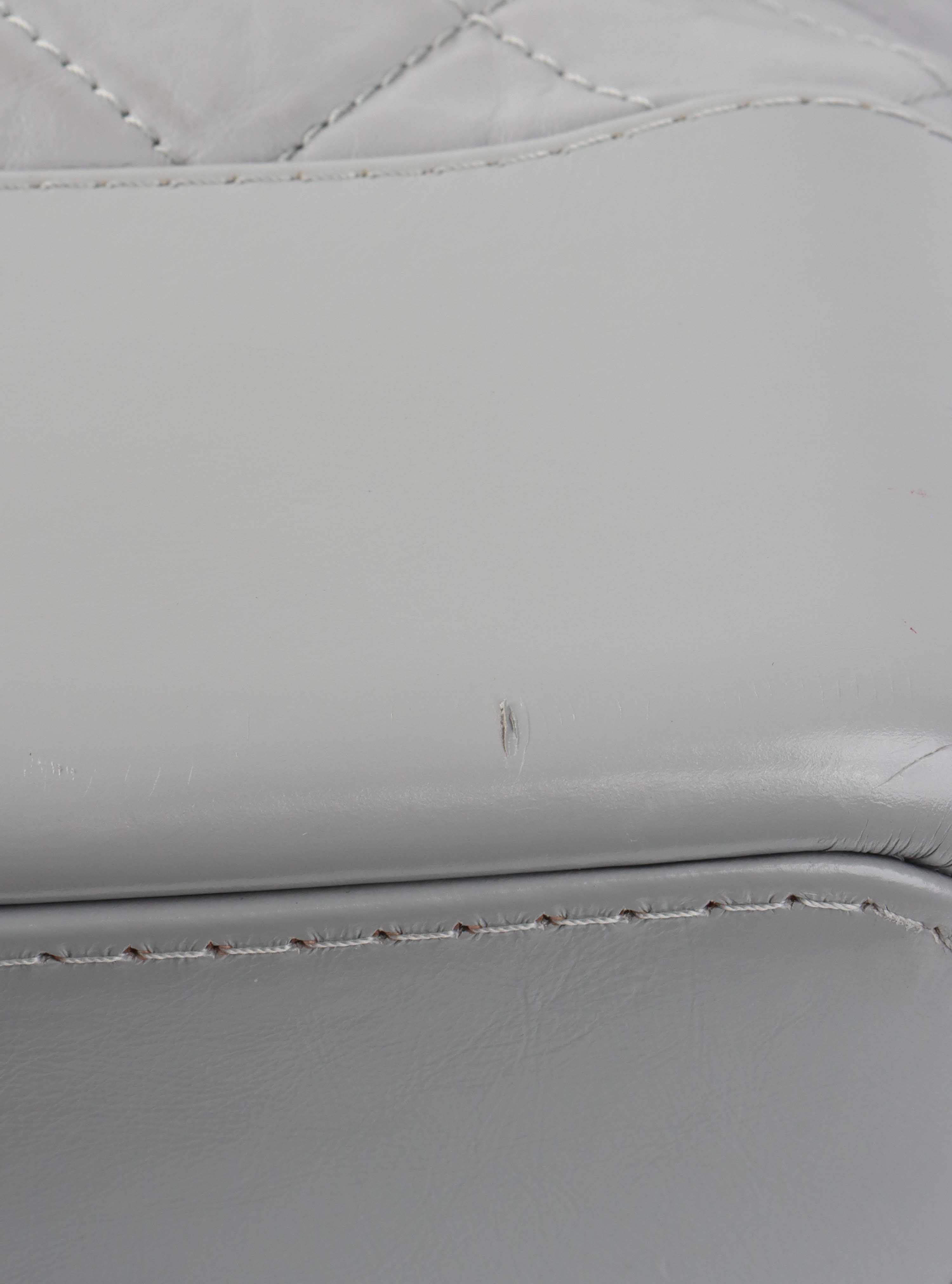 Chanel Medium Light Grey Gabrielle Bag.