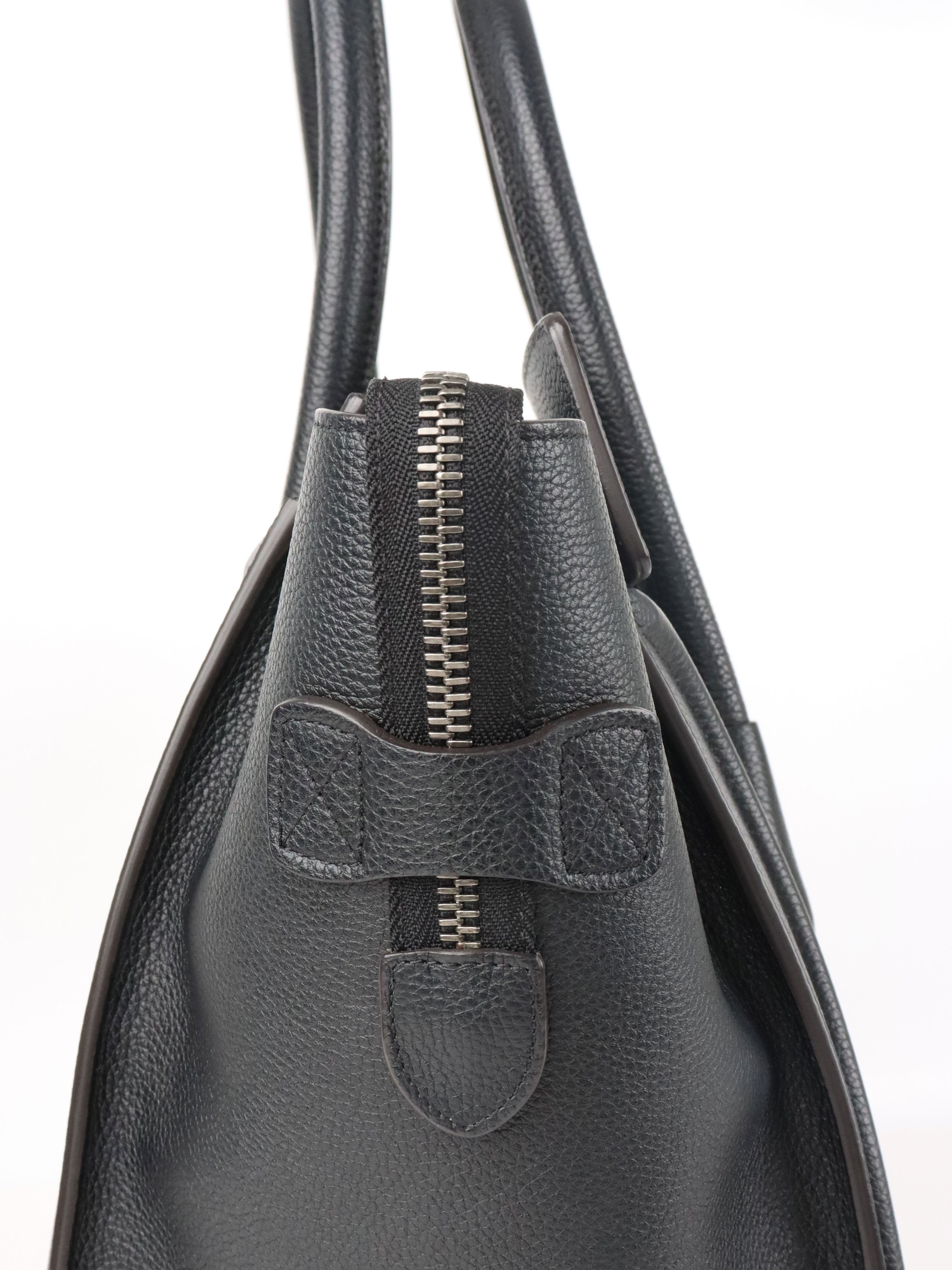 Celine Black Mini Luggage Bag