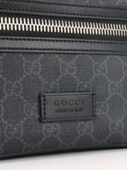 Gucci Black GG Supreme Belt Bag