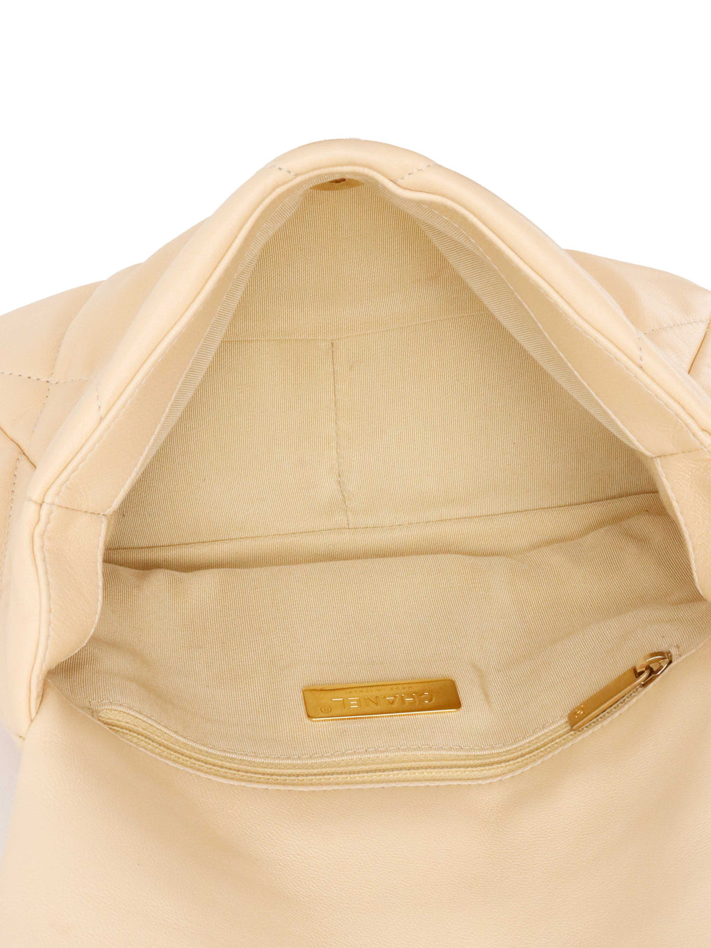 Chanel Small Sand Beige C19 Bag