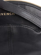 Givenchy Vintage Black Leather Crossbody Bag.
