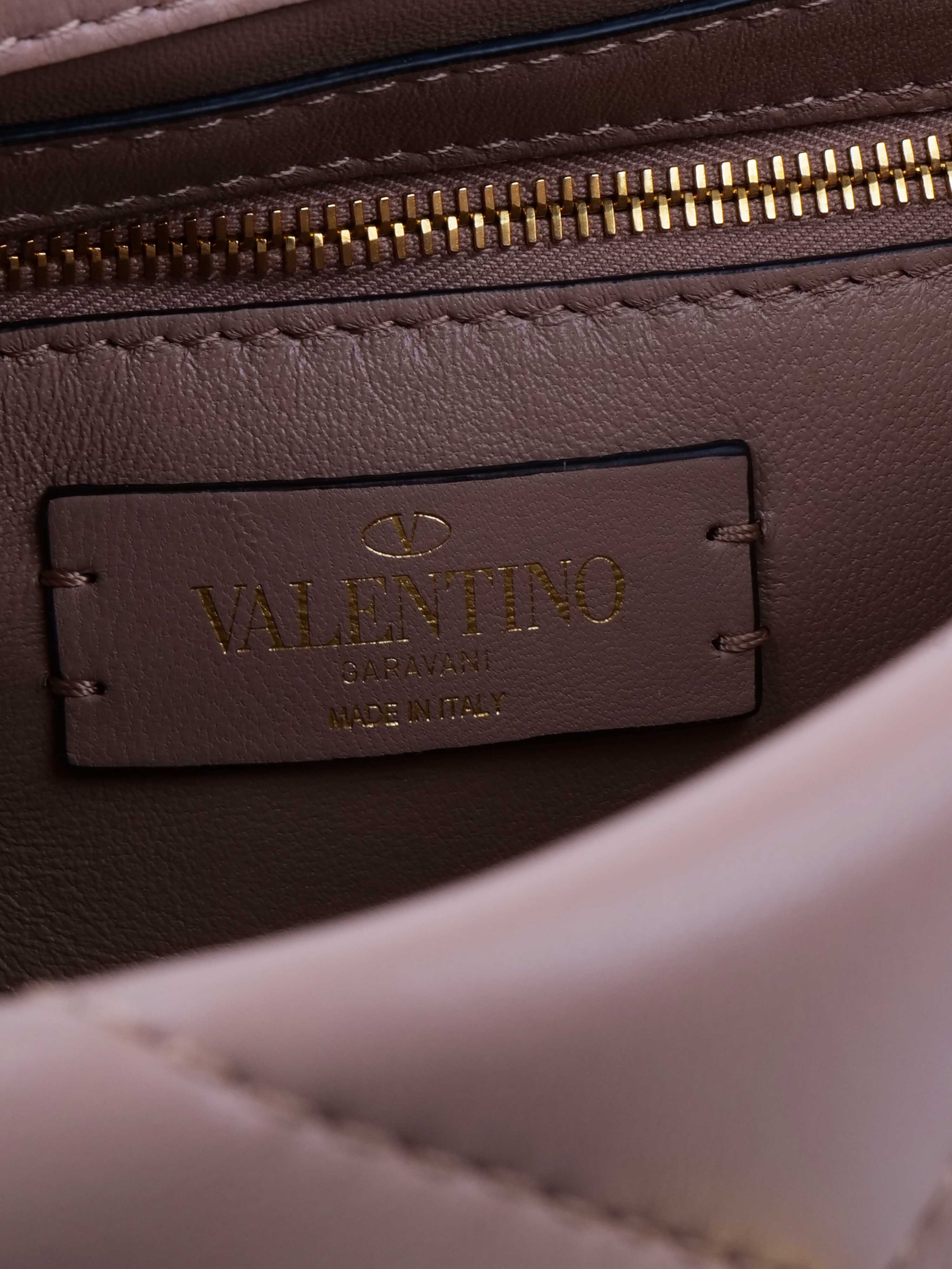 Valentino Blush Pink Medium Roman Stud Bag.