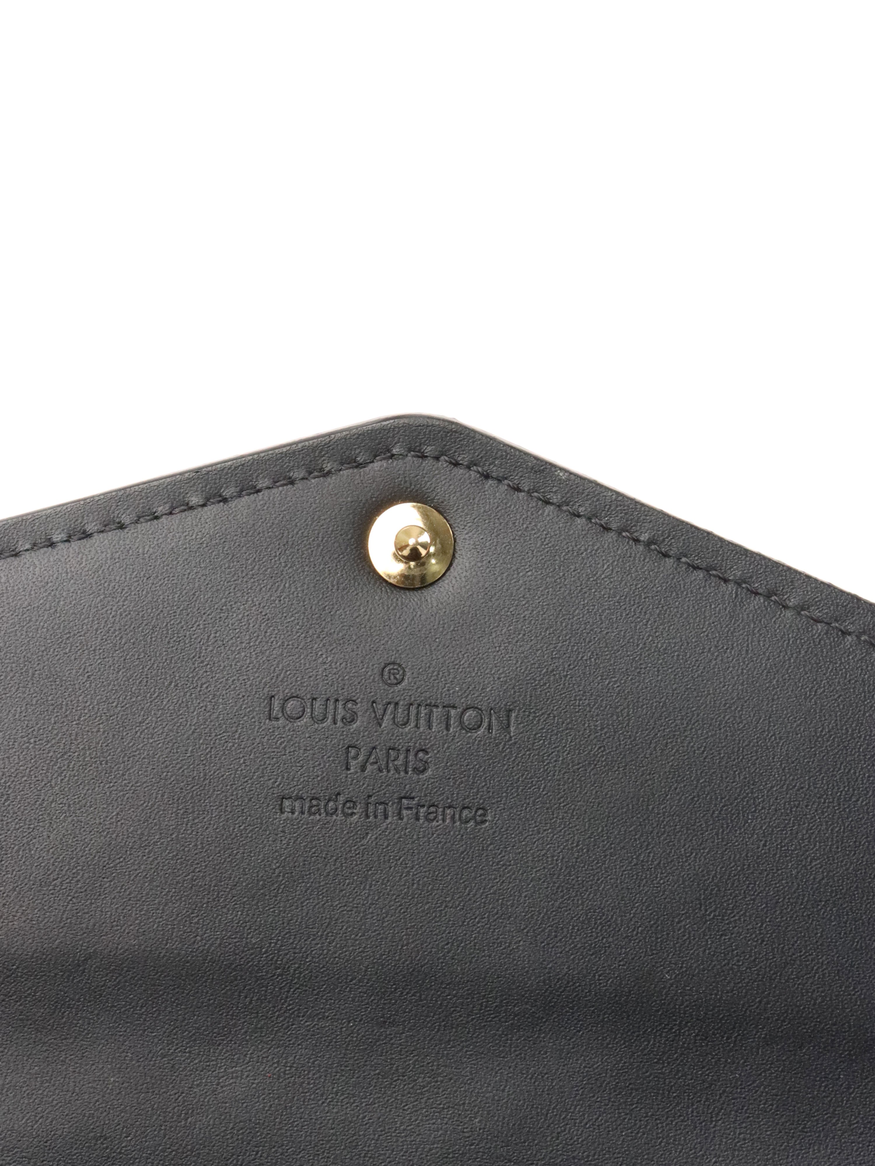 Louis Vuitton Black Vernis Wallet