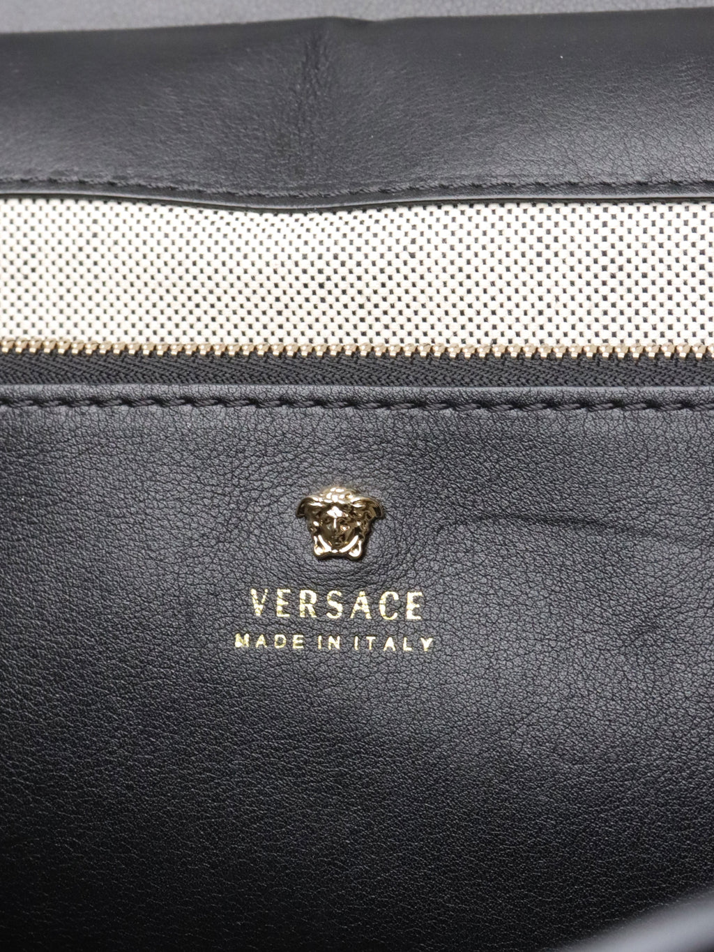 Versace Black Palazzo Empire Medusa Bag