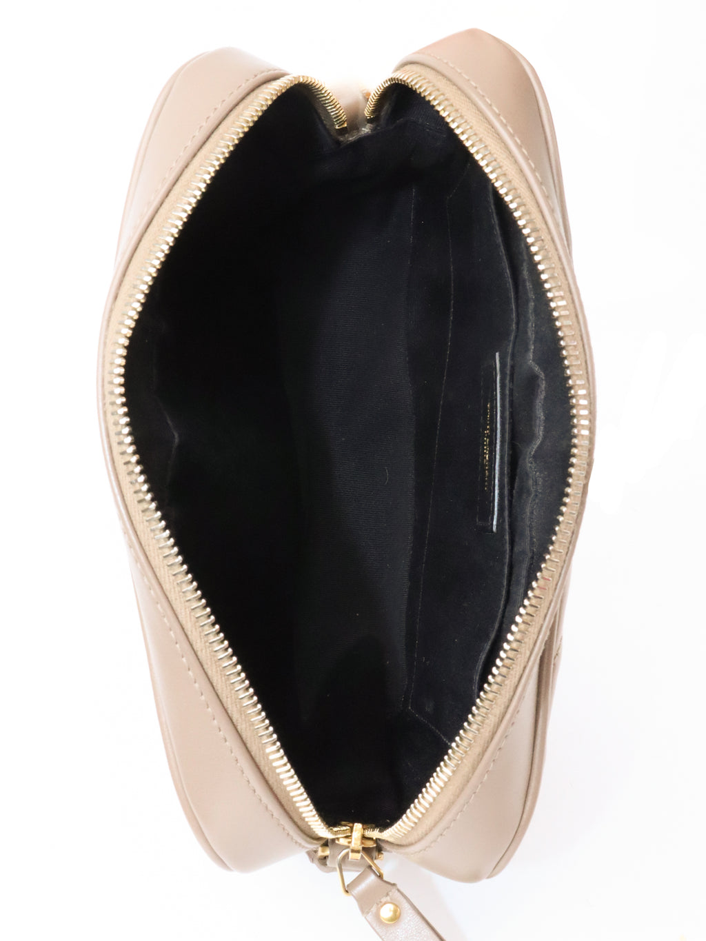 Saint Laurent Dark Beige Lou Camera Bag