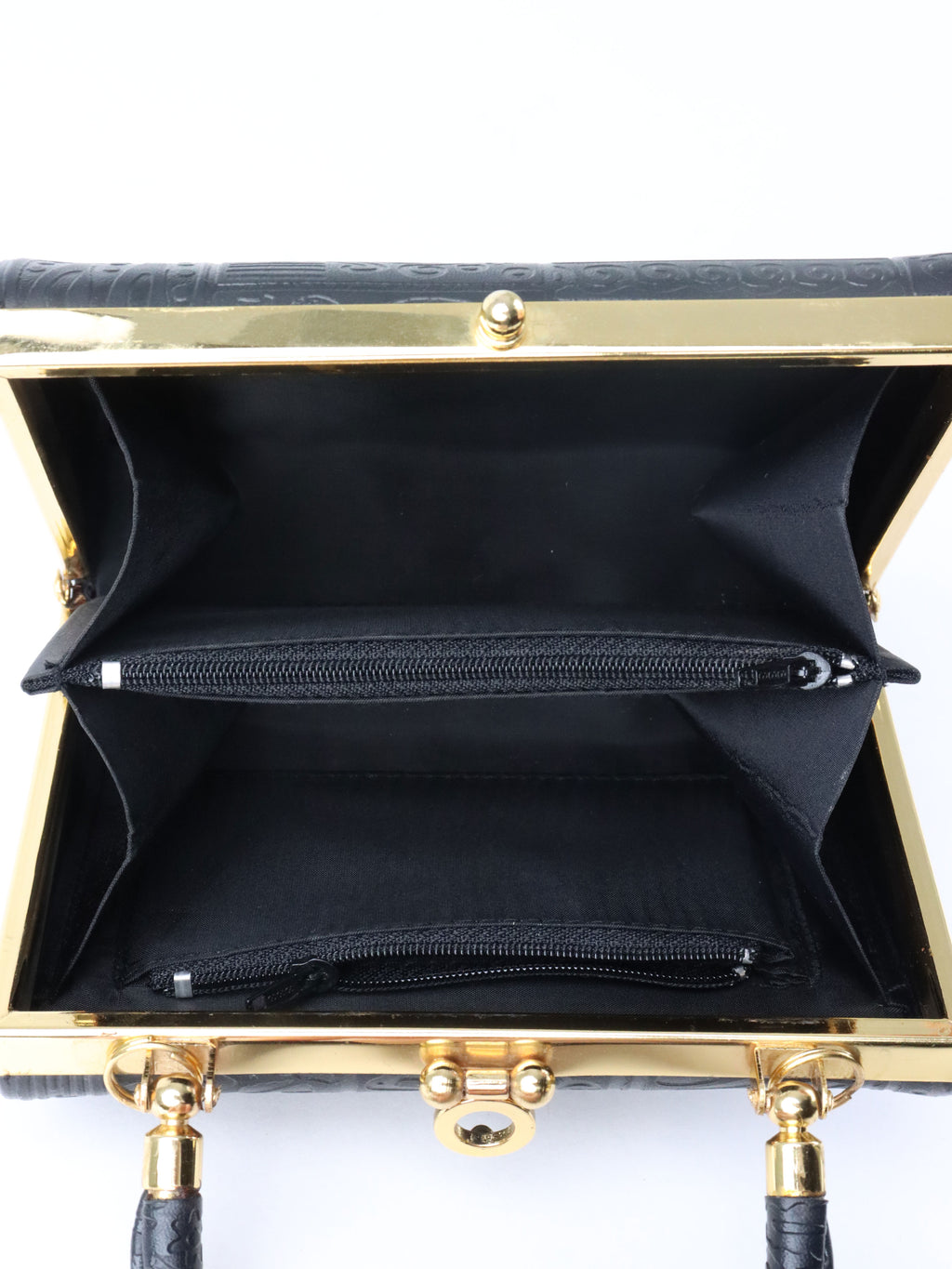Gianni Versace Black Clutch Bag
