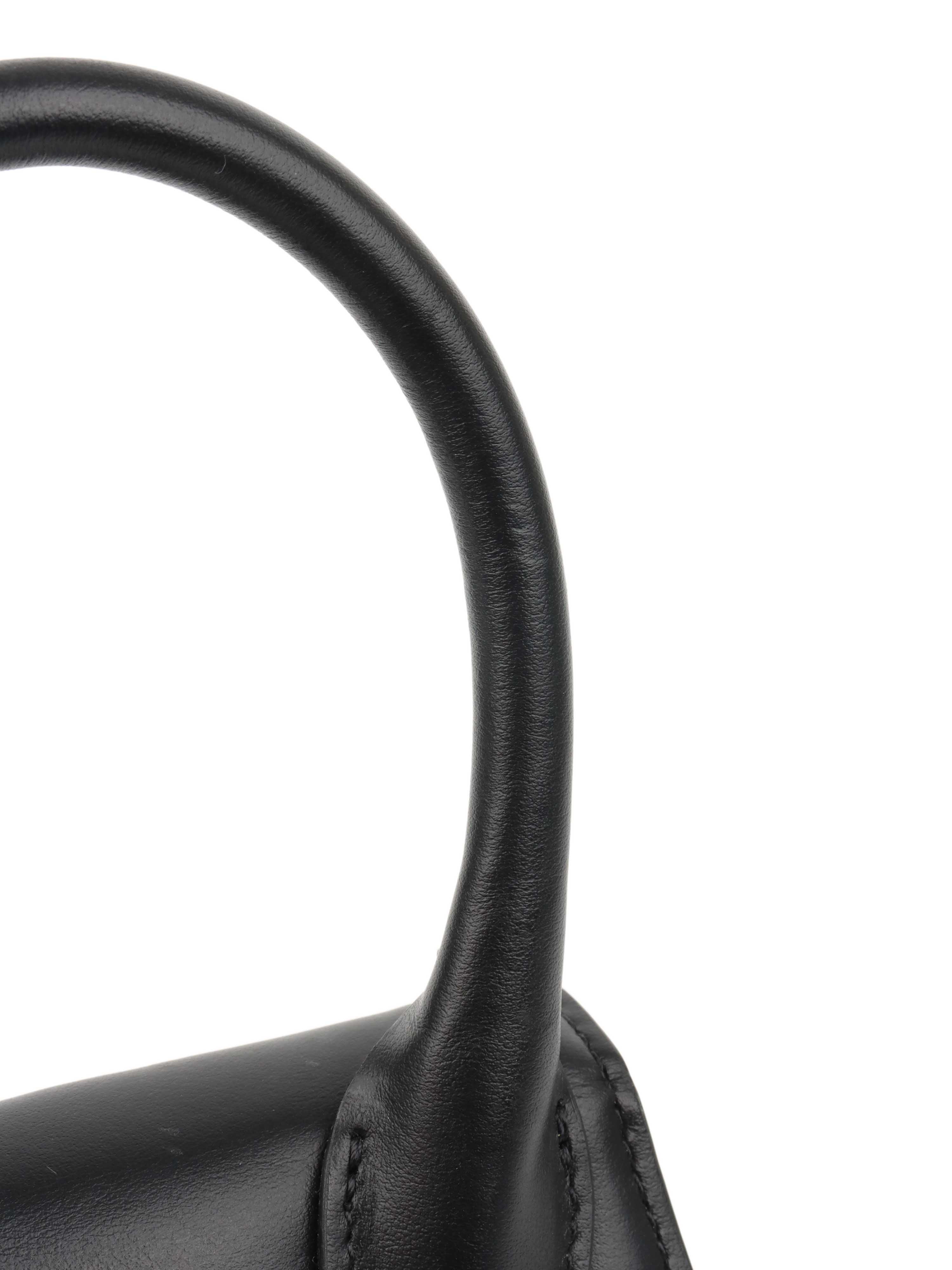 Jacquemus Black Le Chiquito Mini Bag.