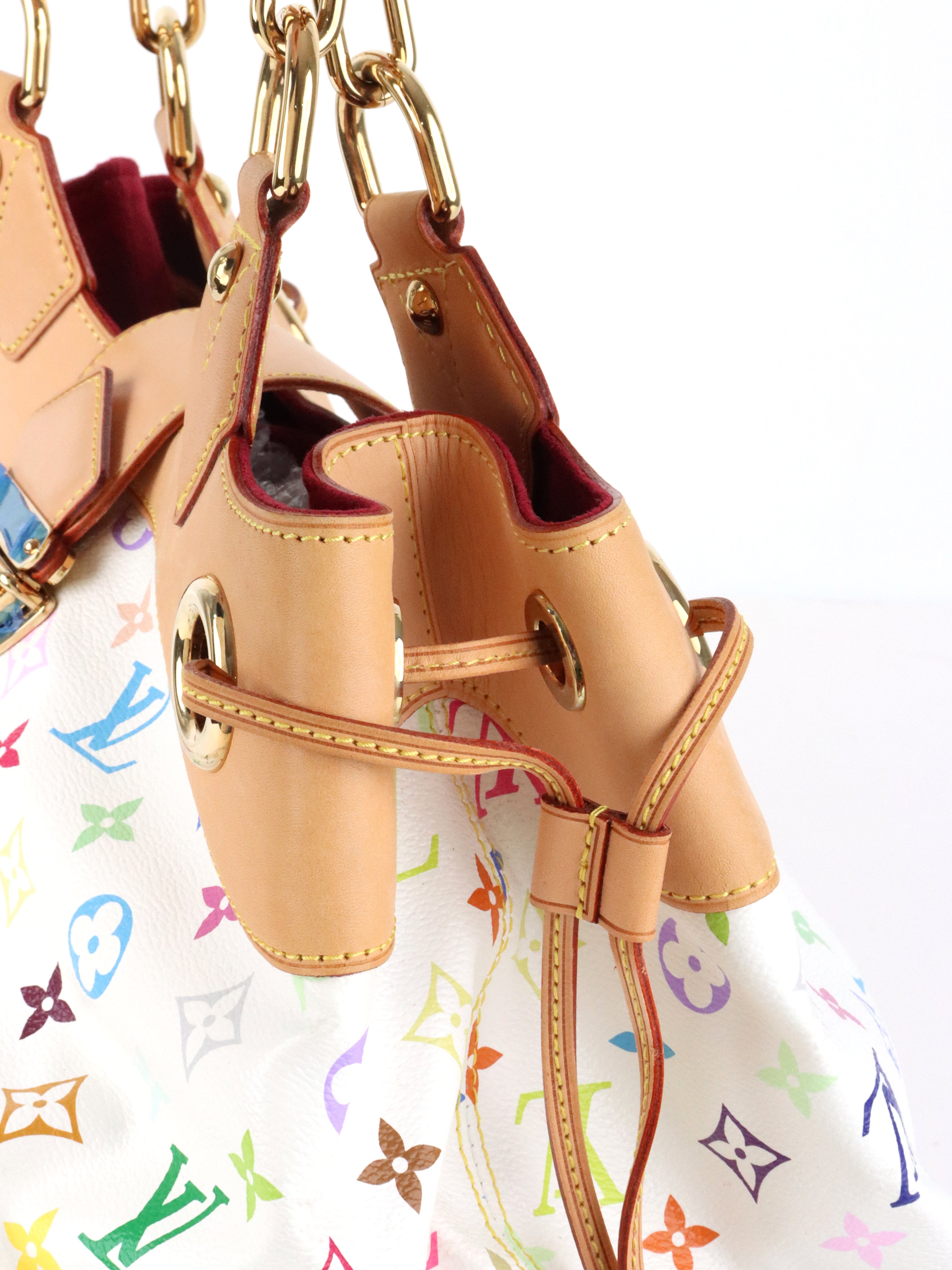 Louis Vuitton Ursula White Monogram Multicolor Canvas Bag