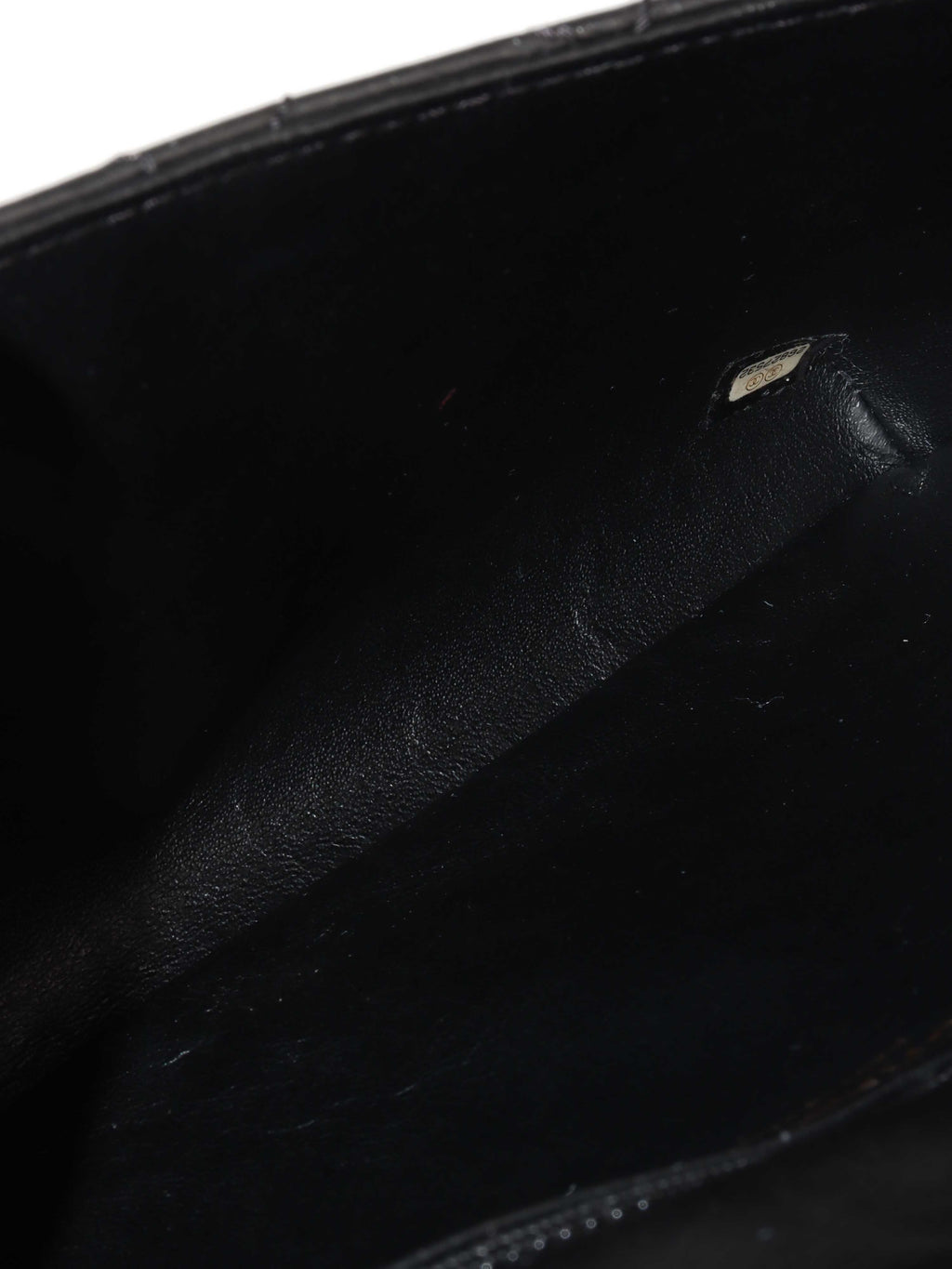 Chanel Black 2.55 Pouch.