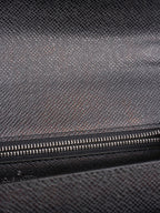 Louis Vuitton Black Vintage Monceau Messenger Bag.