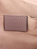 Gucci Small Beige Marmont Shoulder Bag.